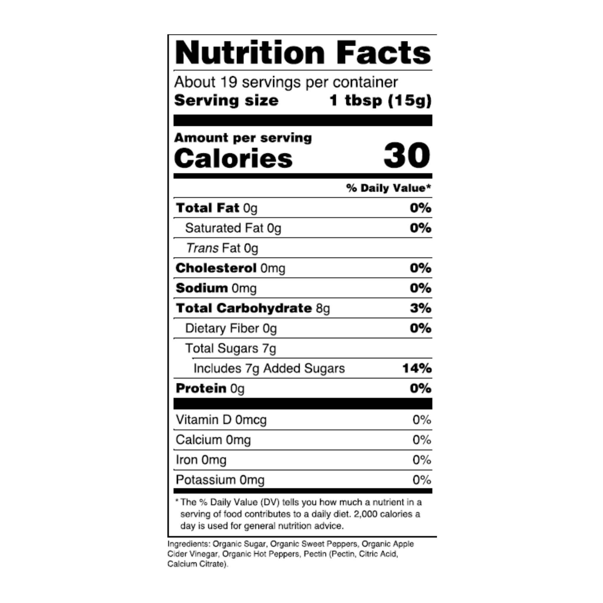 nutrition facts