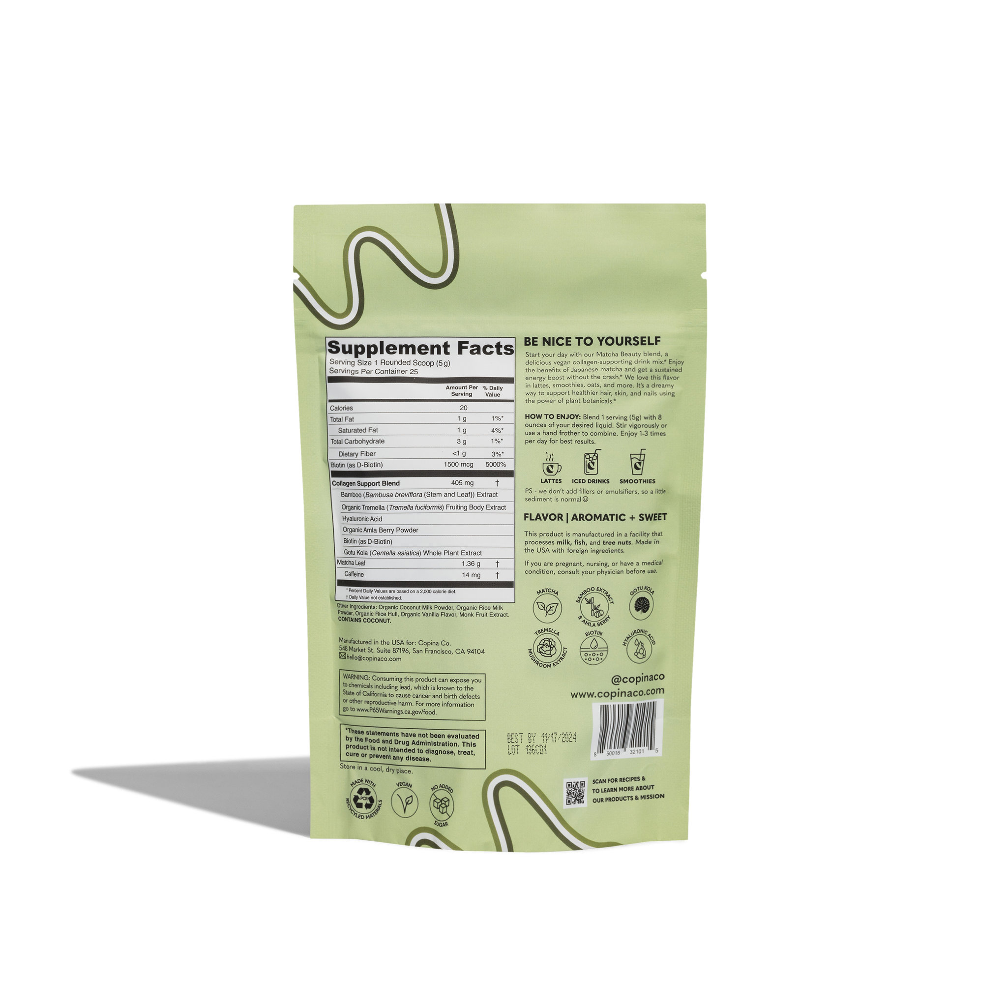 nutrition facts