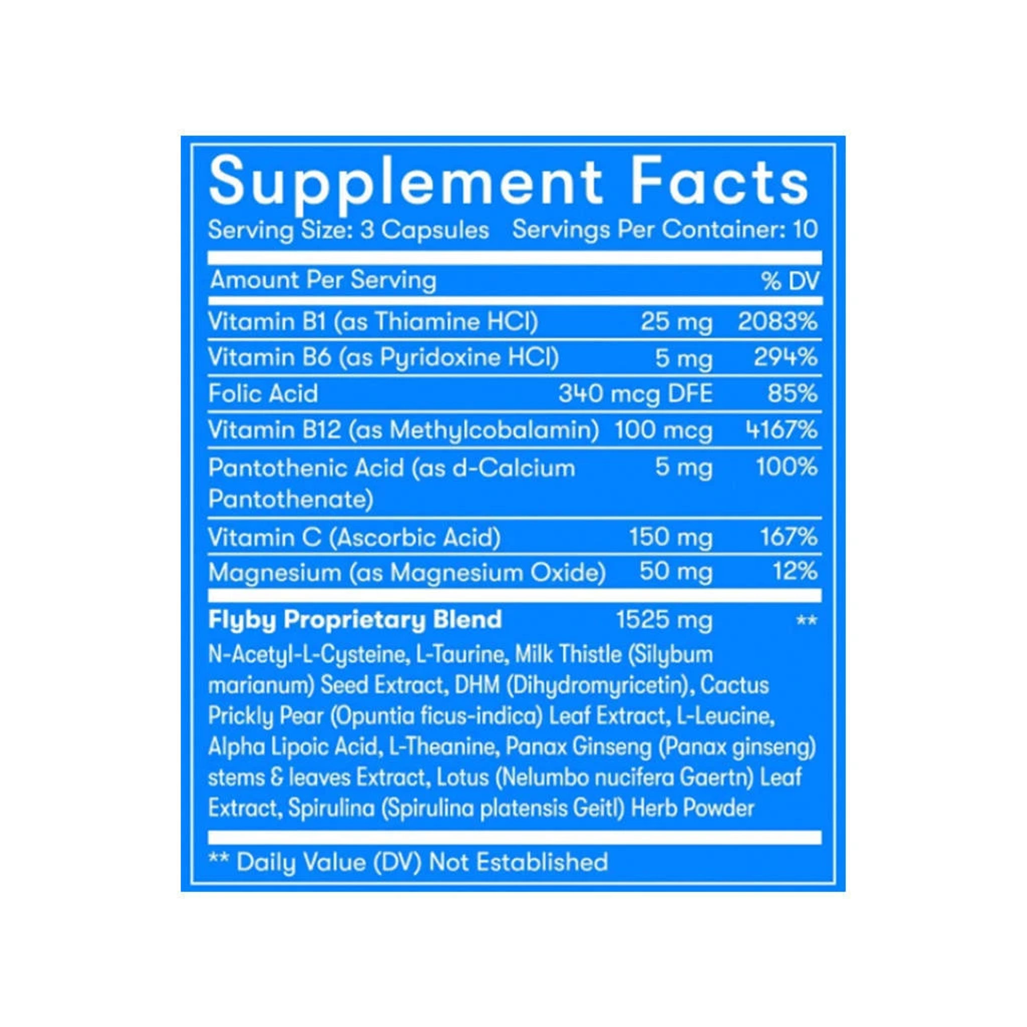 nutrition facts