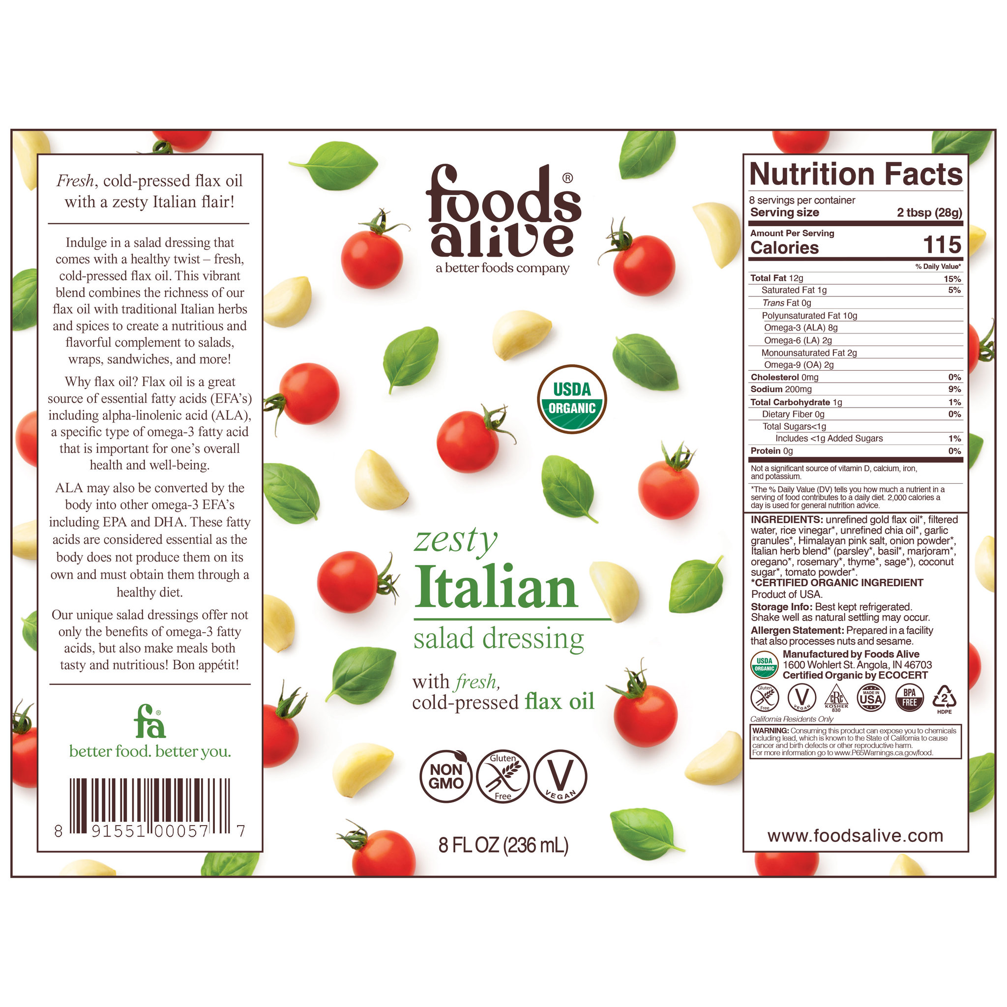 nutrition facts