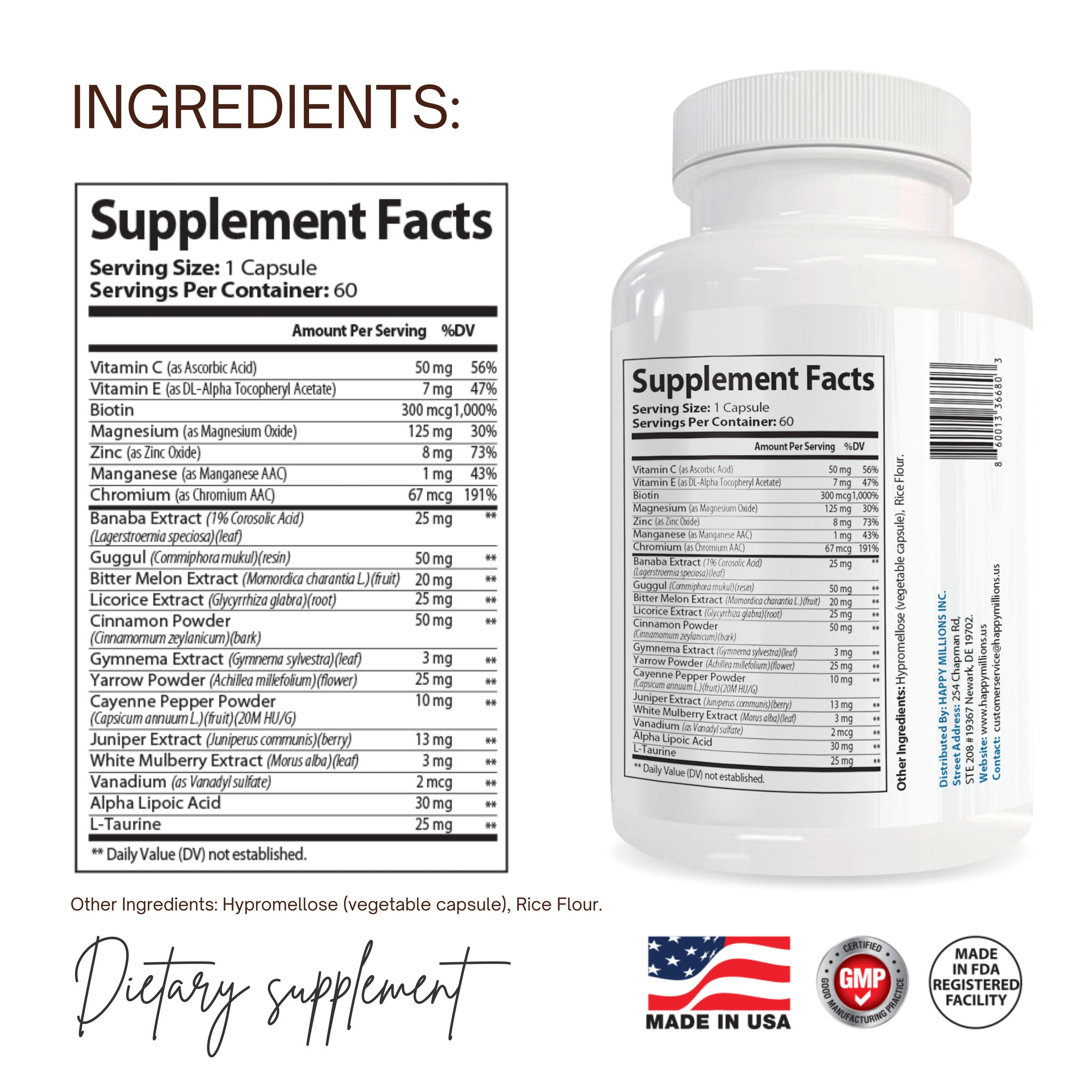 nutrition facts