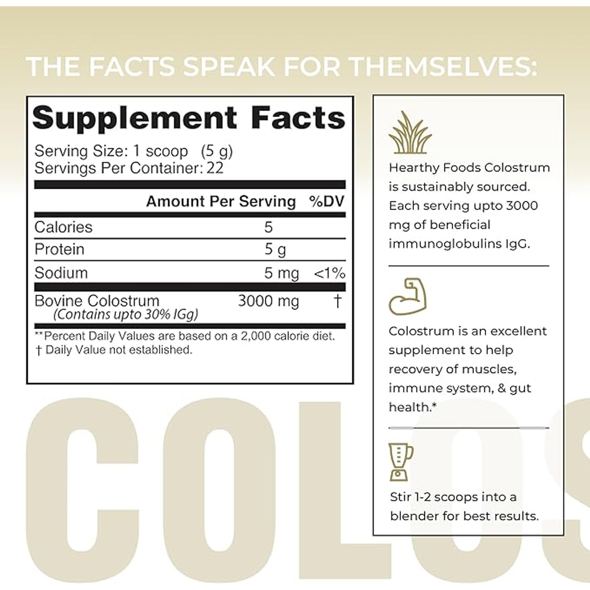 nutrition facts
