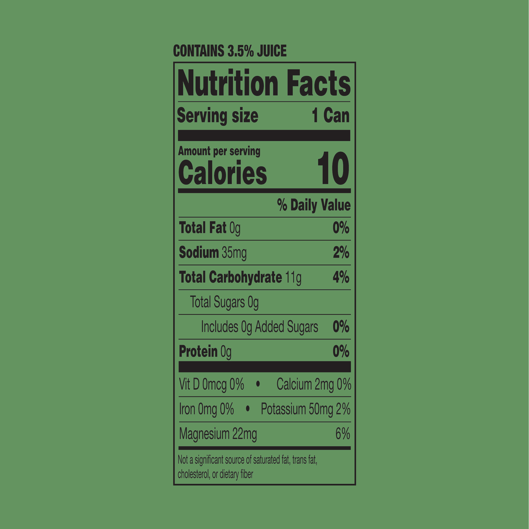 nutrition facts