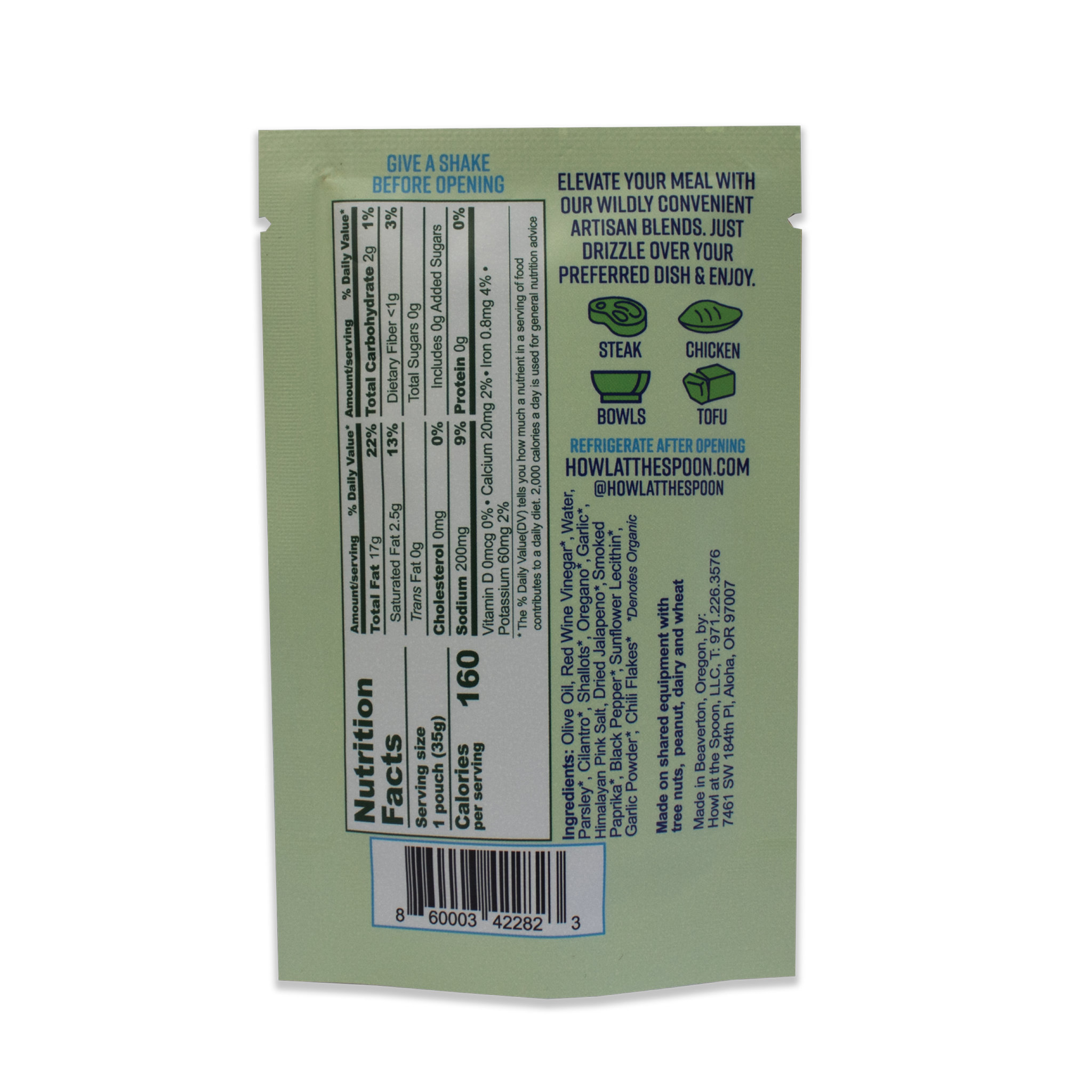 nutrition facts