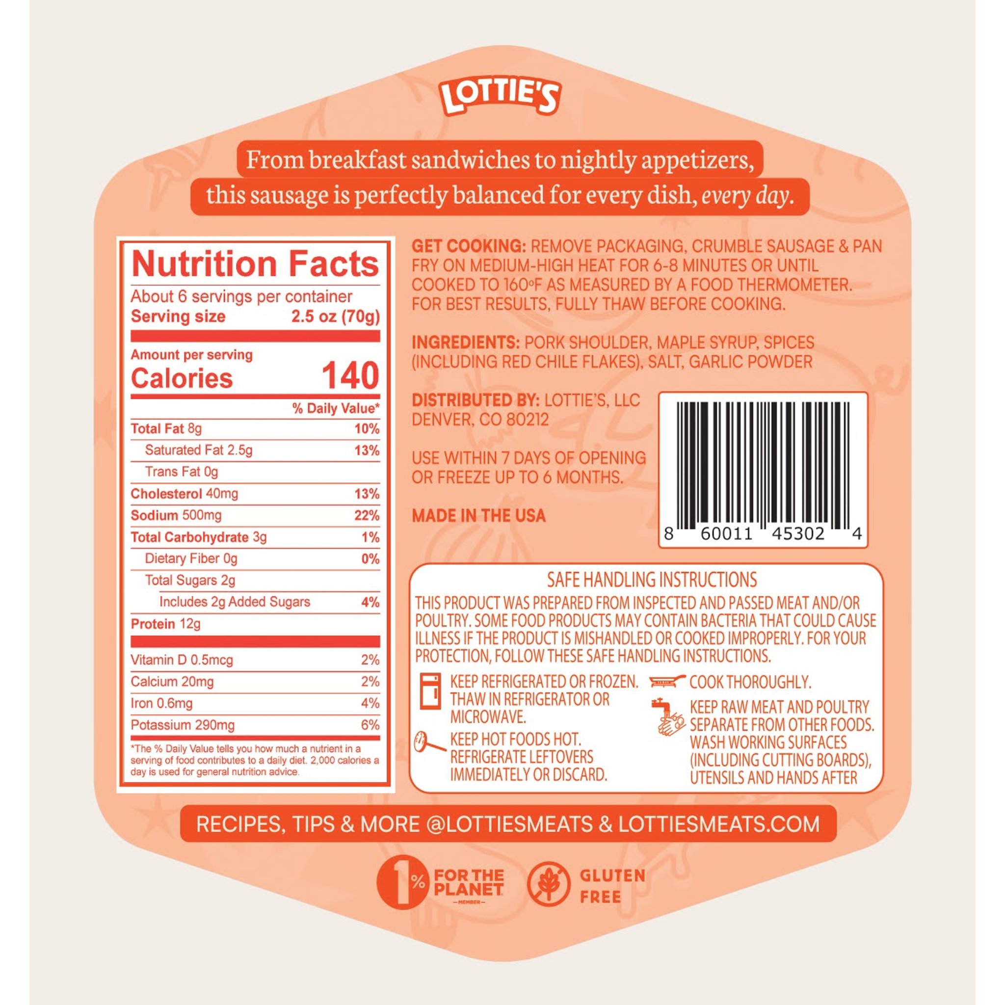 nutrition facts