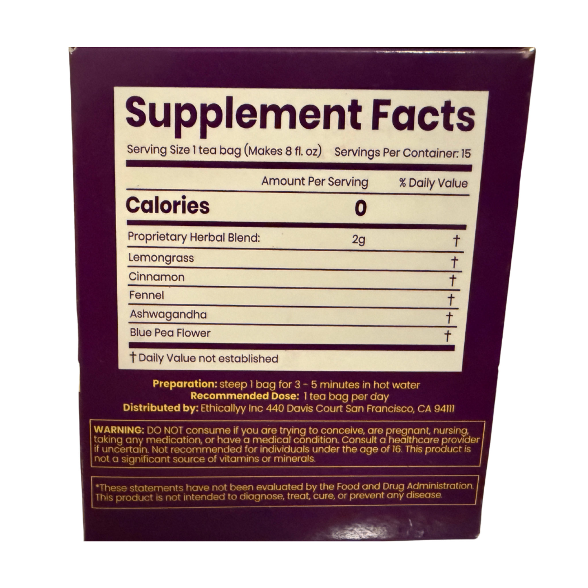 nutrition facts