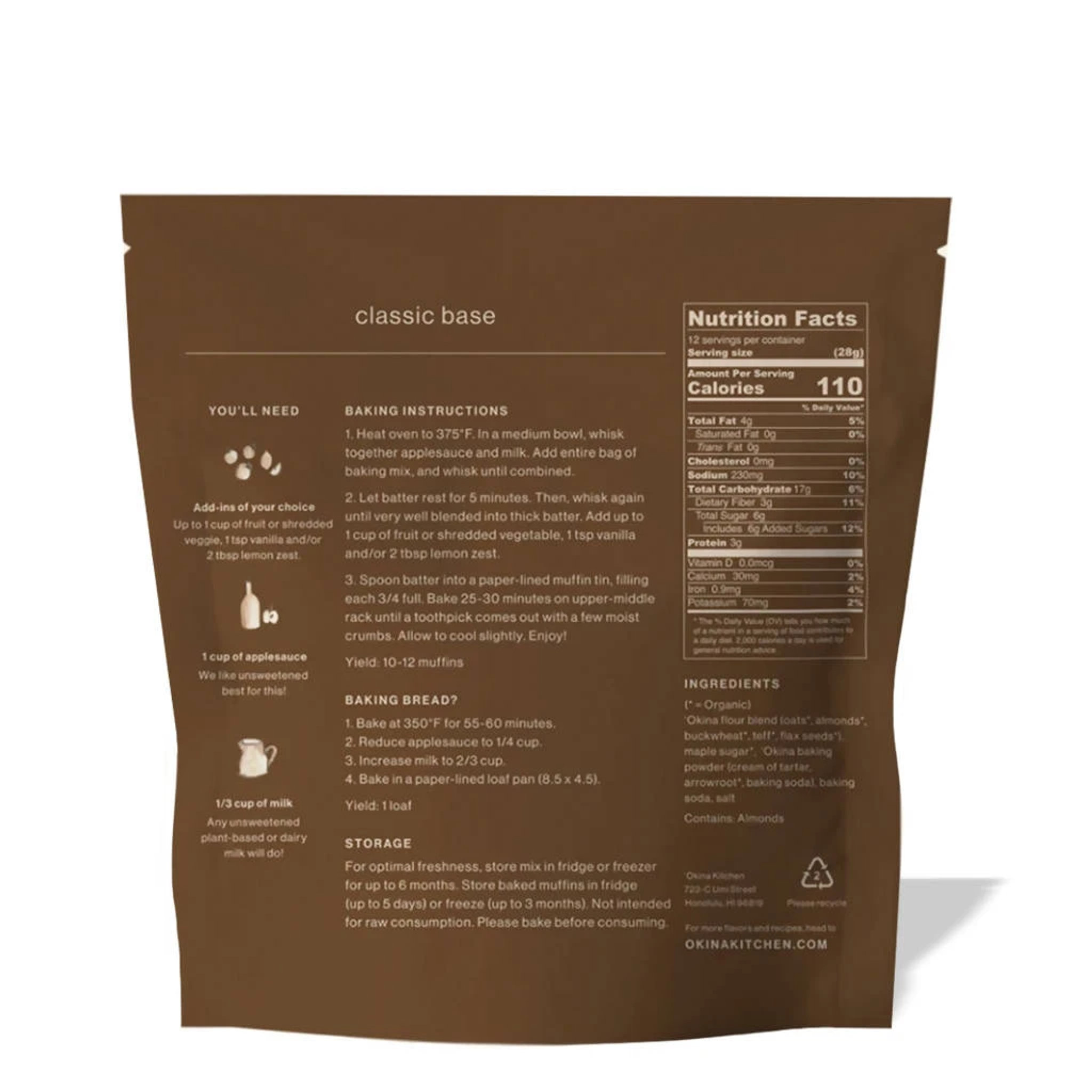 nutrition facts