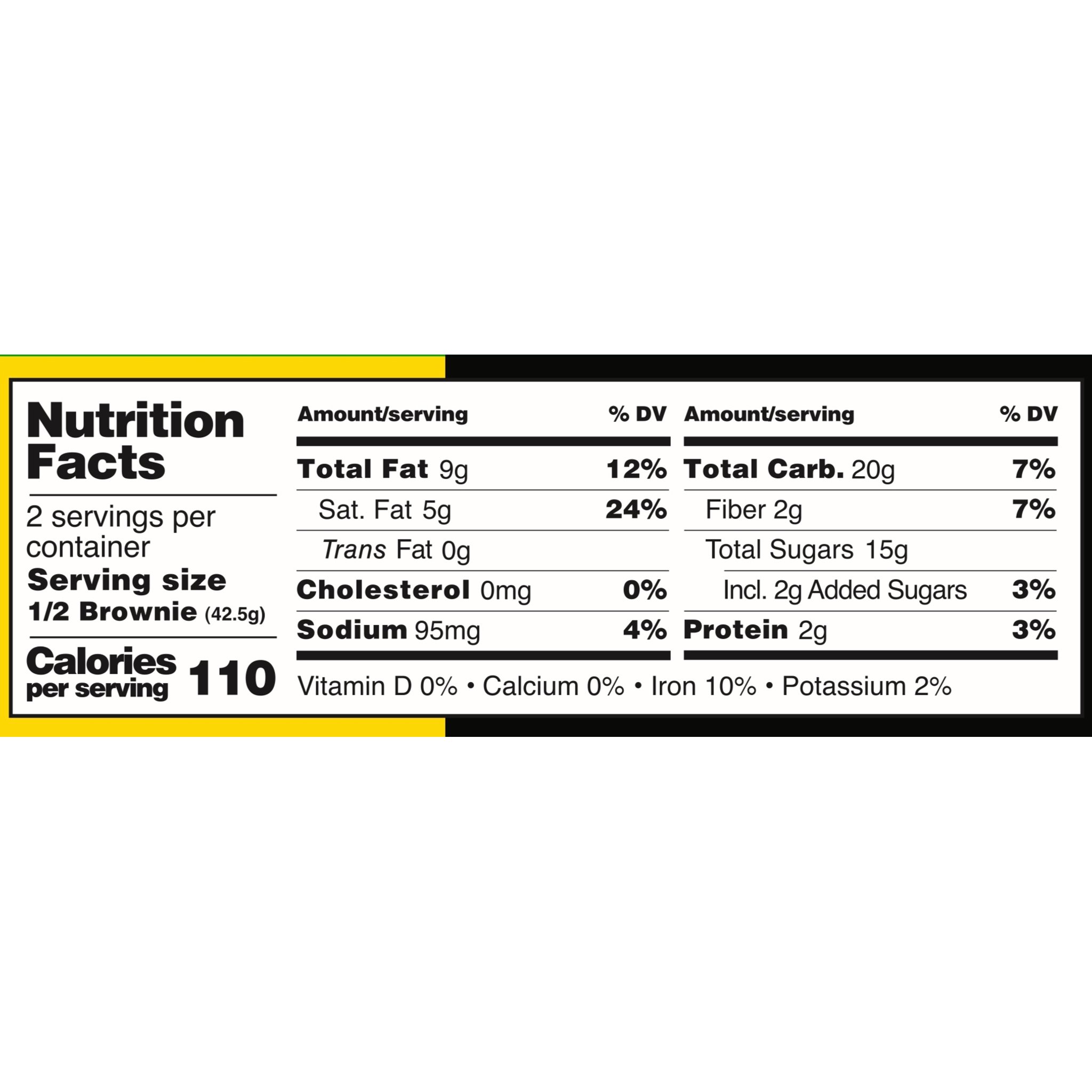 nutrition facts