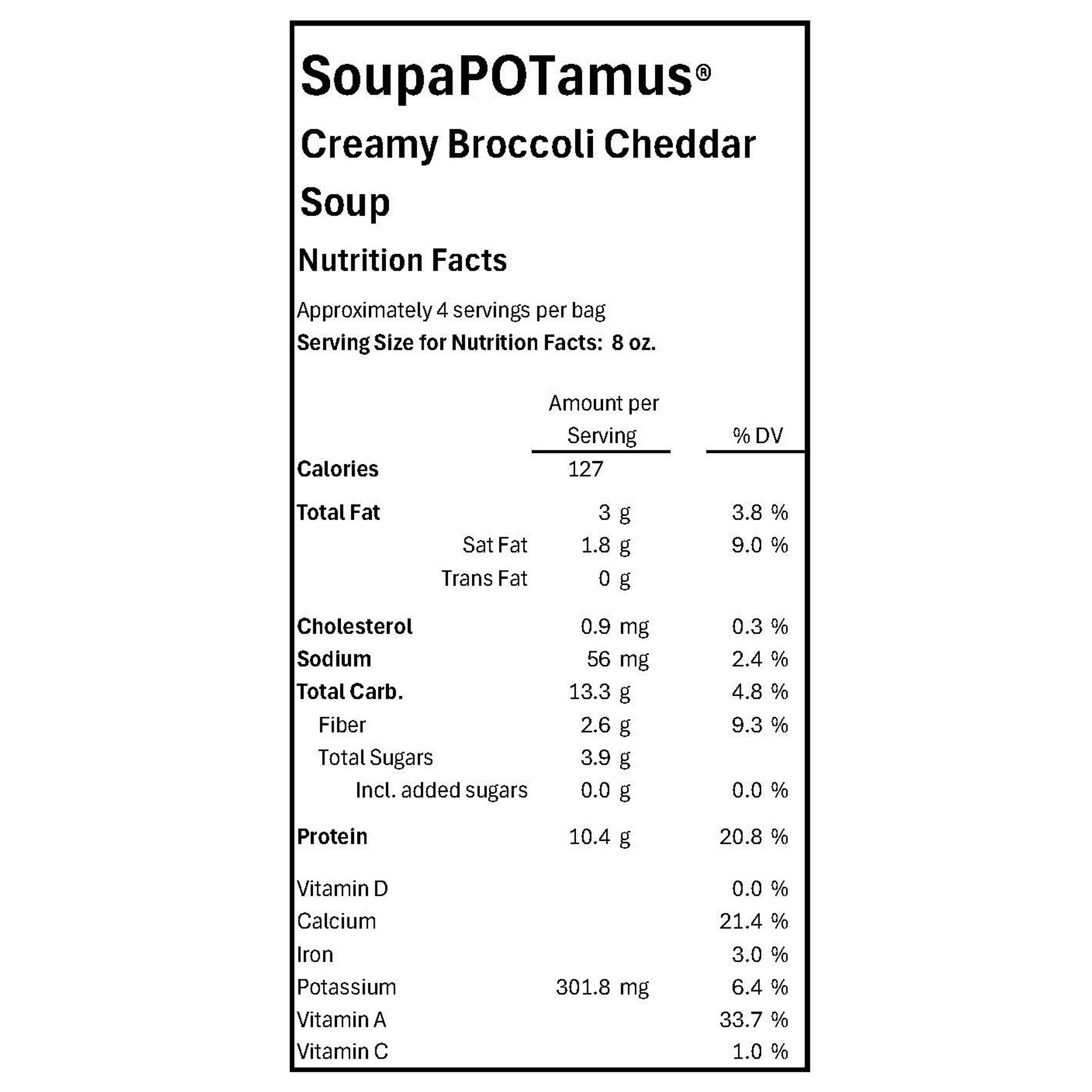 nutrition facts