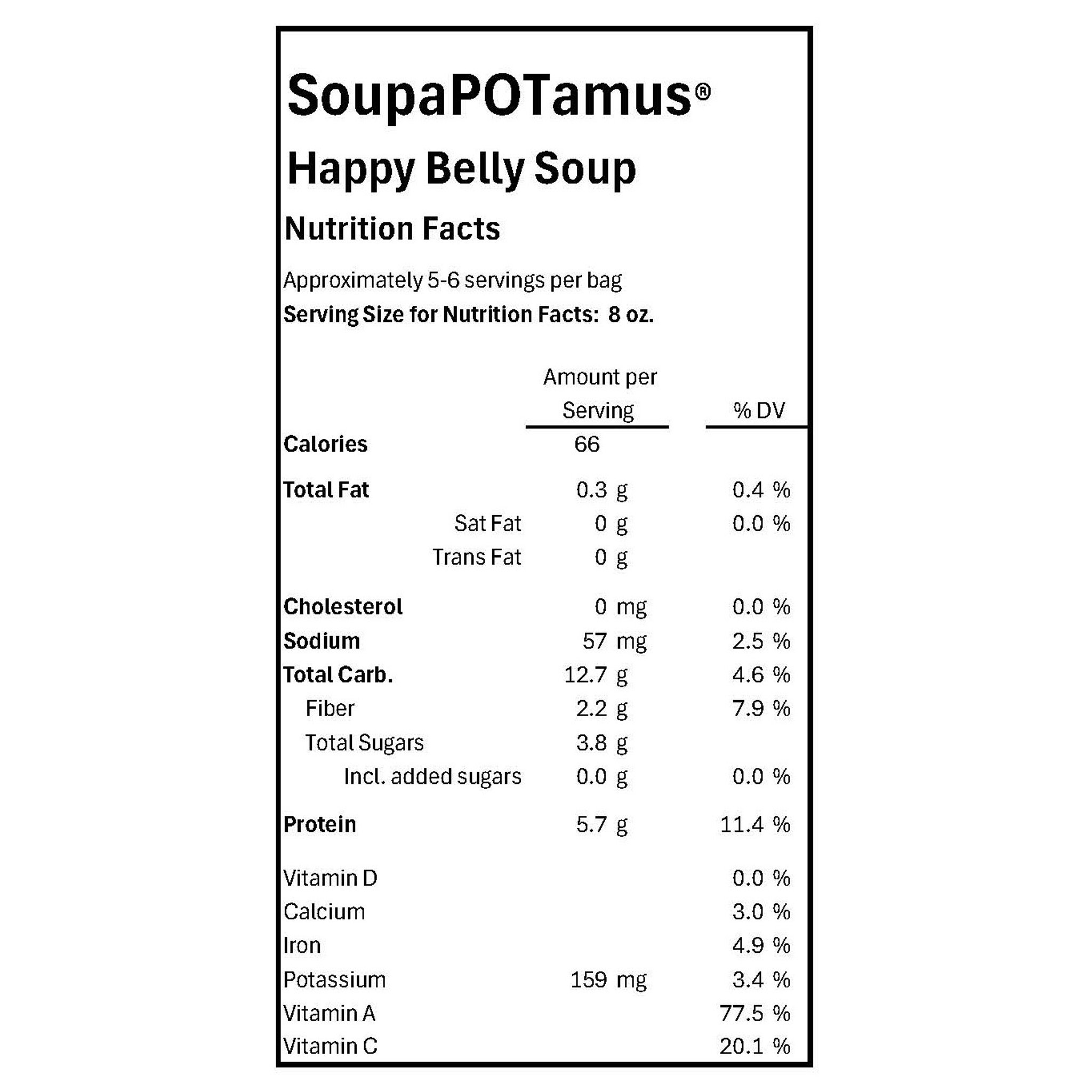 nutrition facts