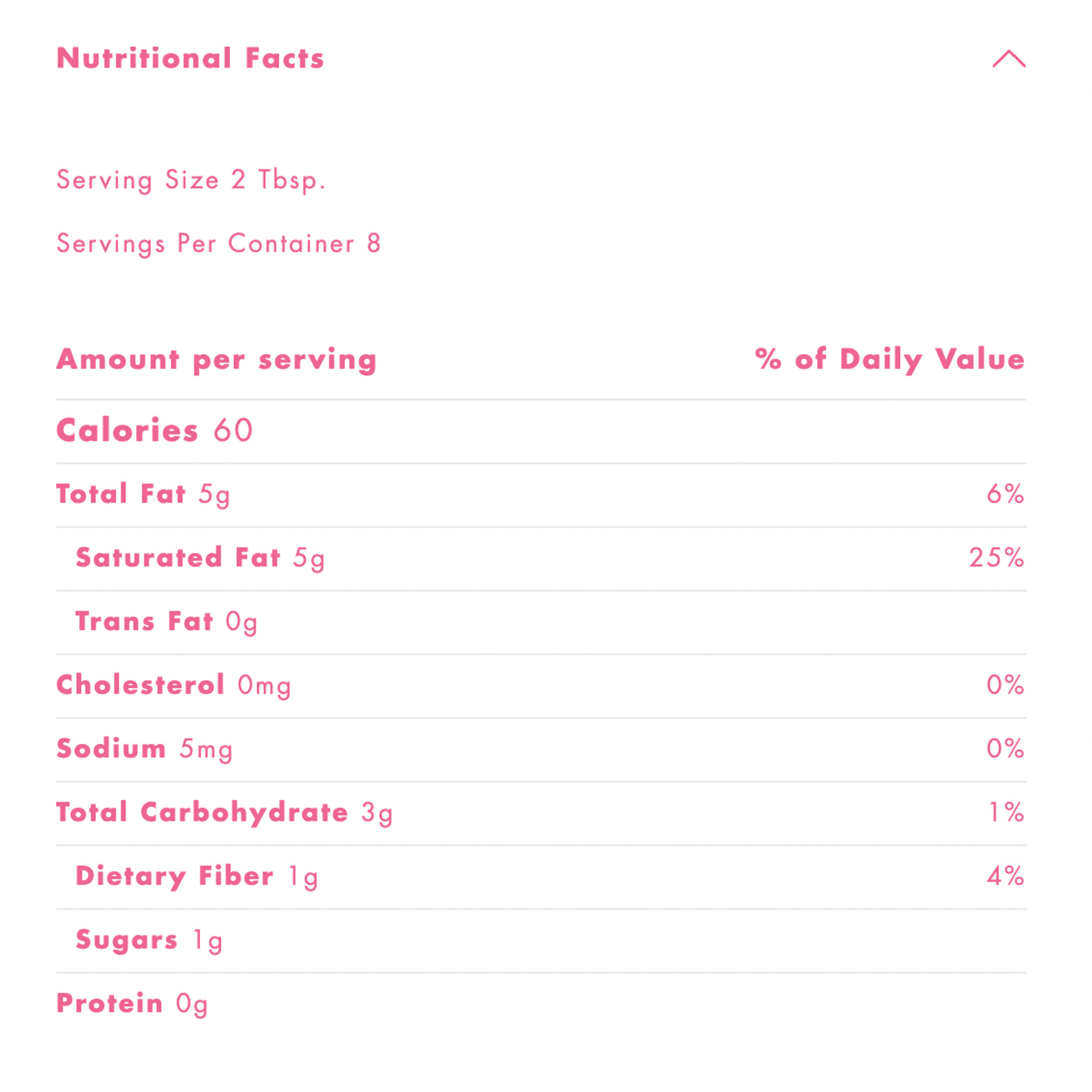 nutrition facts