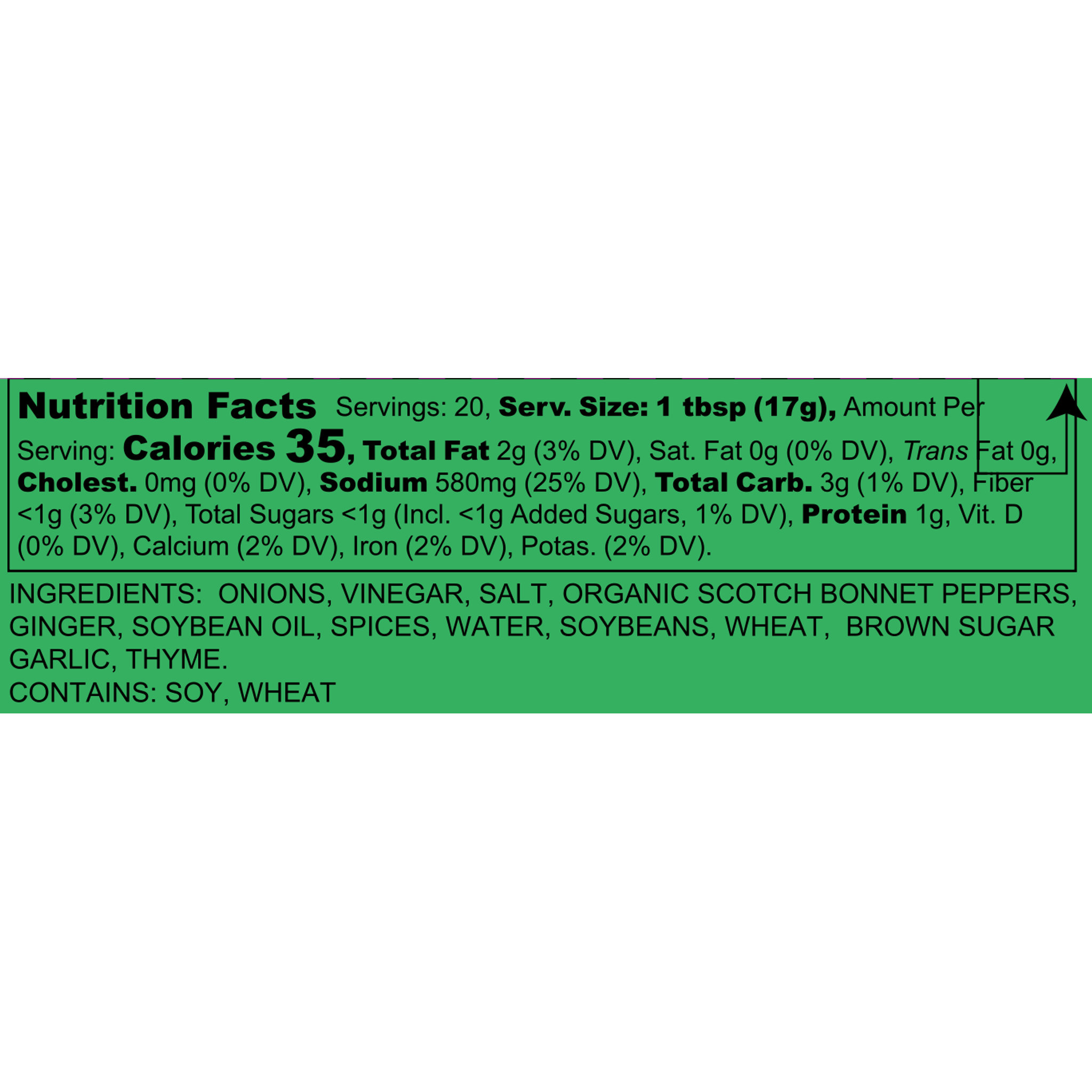 nutrition facts