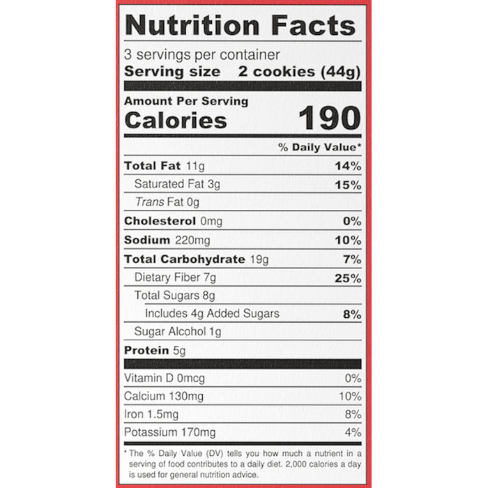nutrition facts