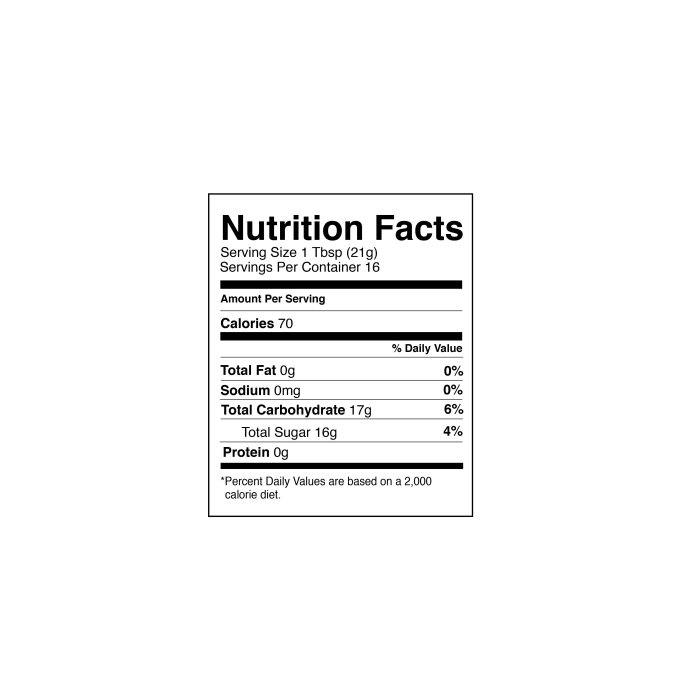 nutrition facts