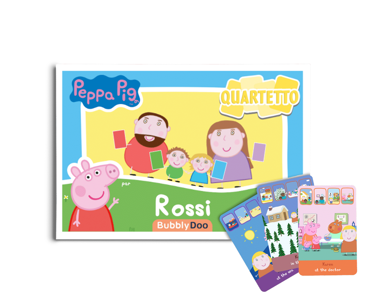 BubblyDoo  Libri Personalizzati - Peppa Pig Rrracers