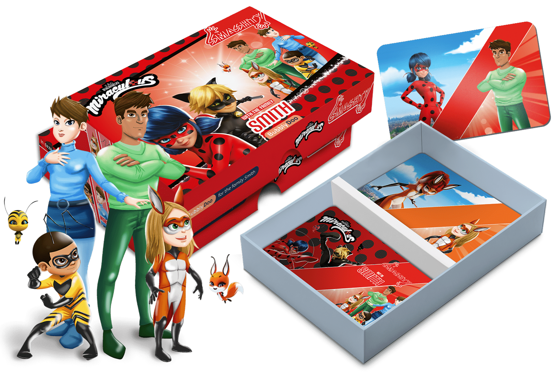 Kids Games  Miraculous Power Up Board Game – TCG TOYS