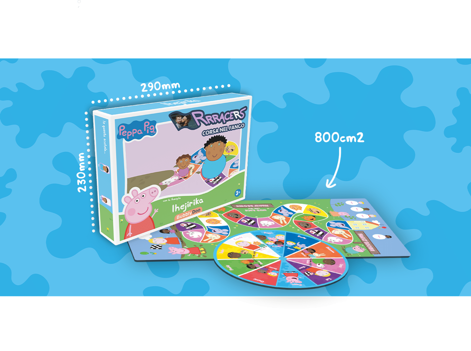 BubblyDoo  Libri Personalizzati - Peppa Pig Rrracers