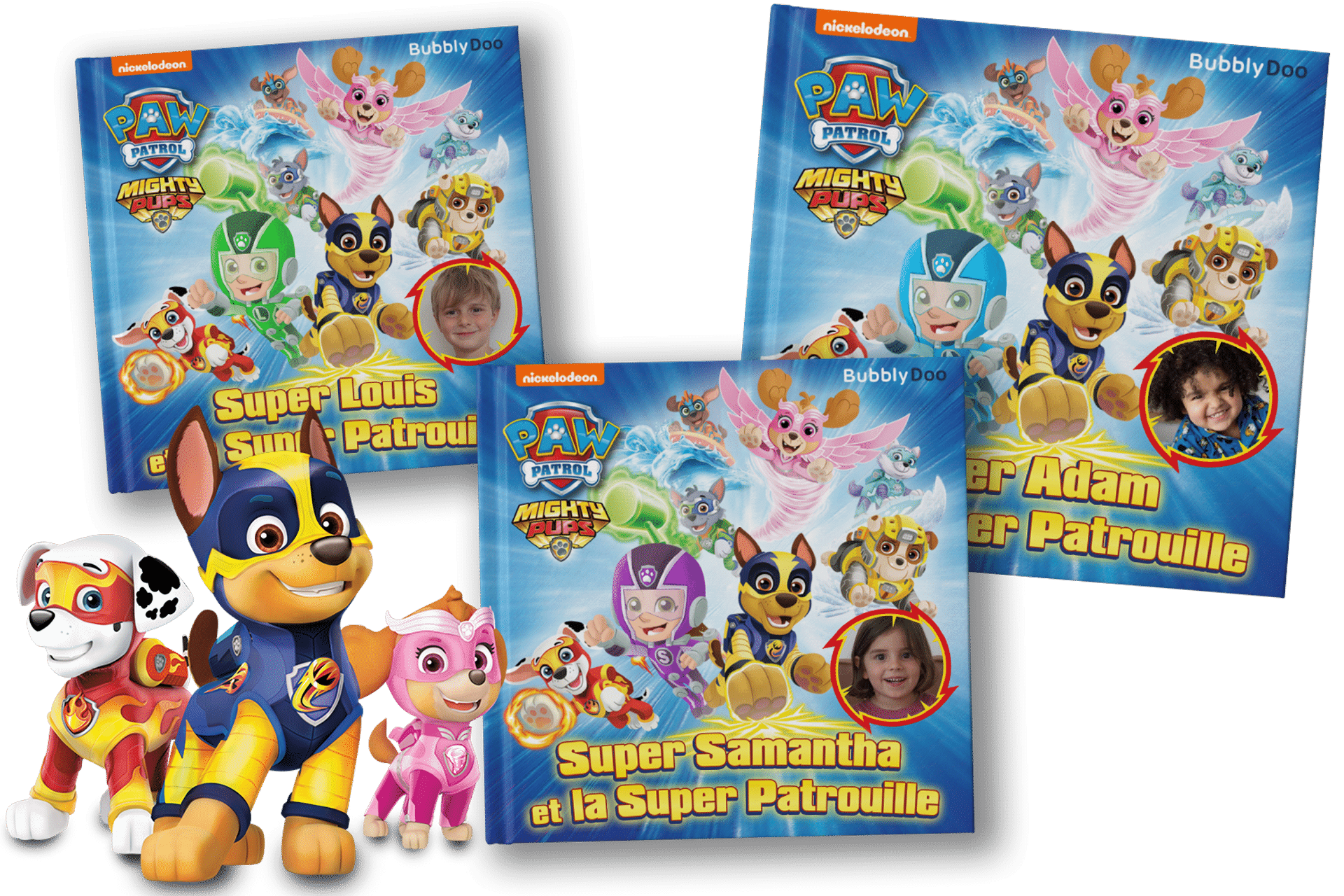 BubblyDoo  Livres Personnalisés - La Pat' Patrouille : La Super Patrouille