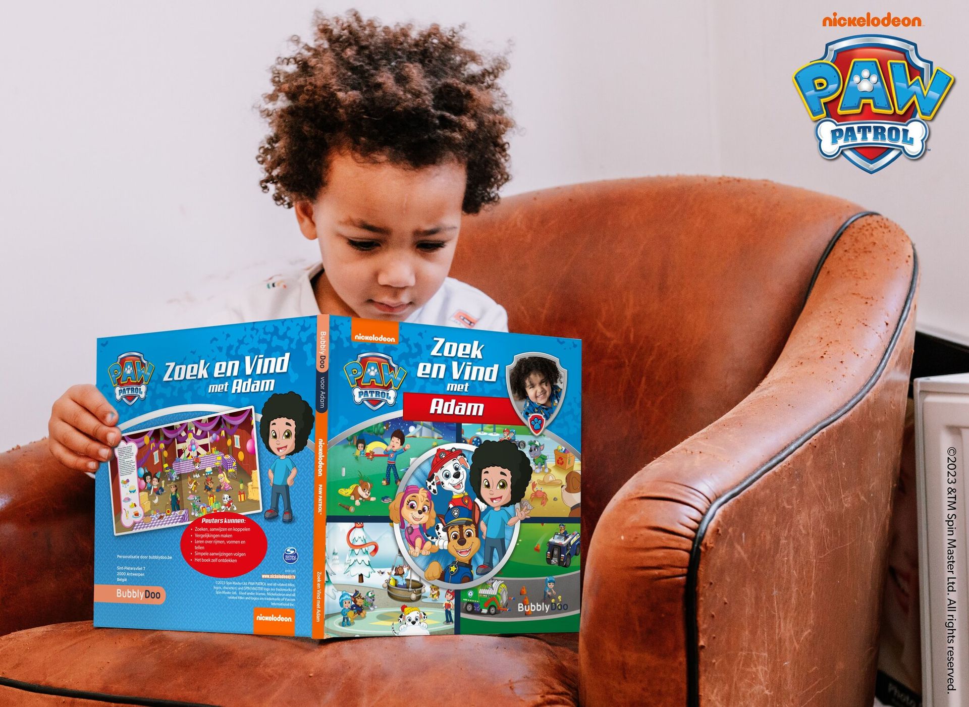 Jouw kind en de PAW Patrol samen in een zoekboek!