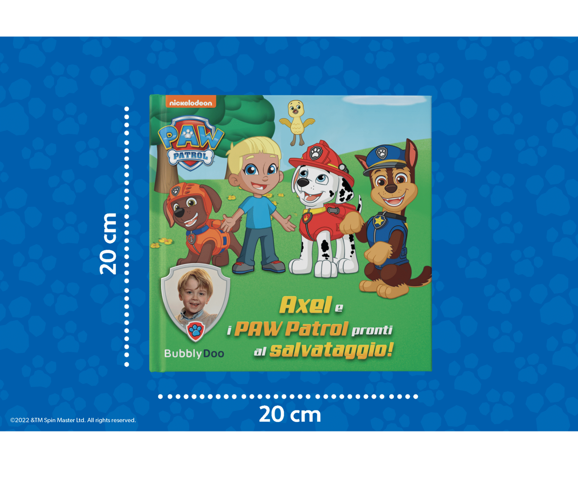 BubblyDoo  Libri Personalizzati - Pronti al salvataggio con i PAW Patrol