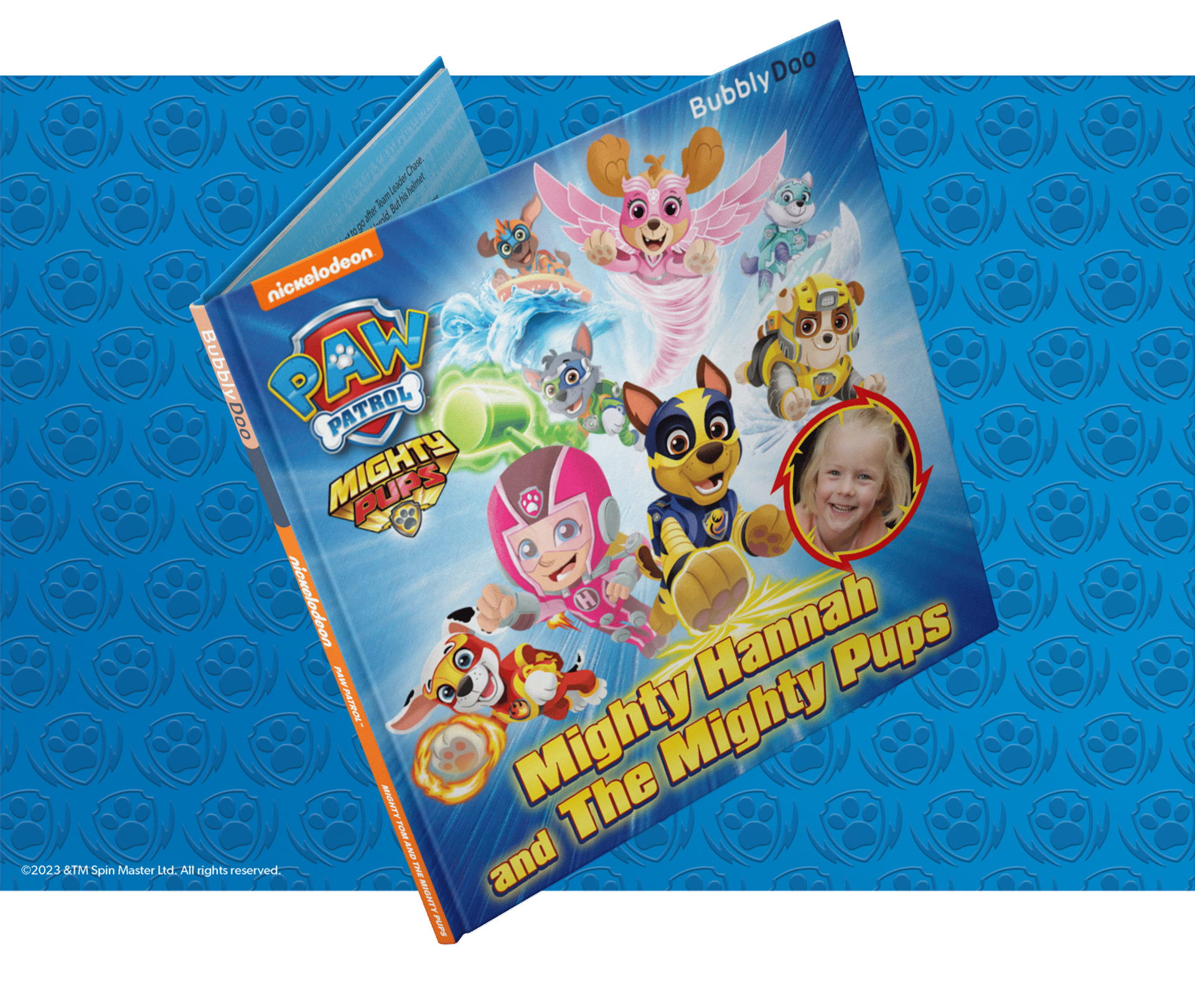 BubblyDoo  Personalized books and board games, for guaranteed family fun!  - PAW Patrol: the Mighty Pups!