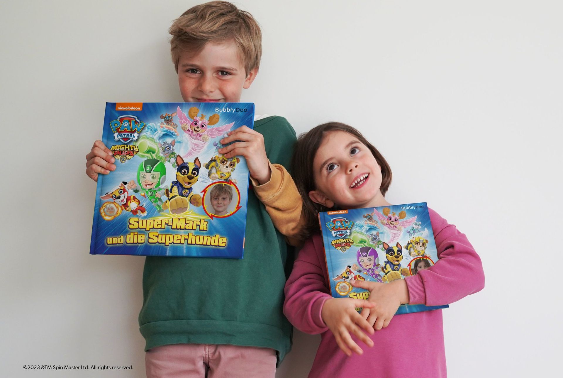 Dein Kind zusammen mit der PAW Patrol in einem Buch!