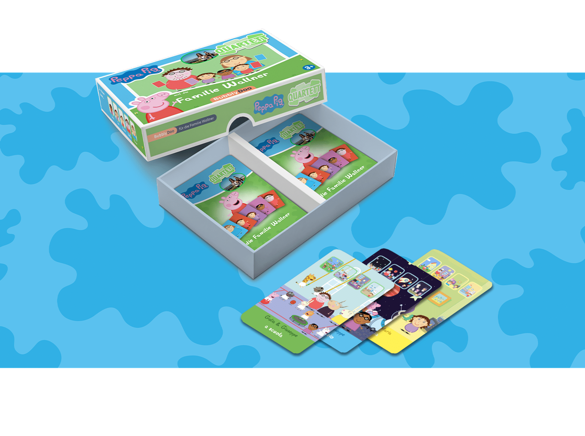 BubblyDoo  Libri Personalizzati - Peppa Pig Quartetto