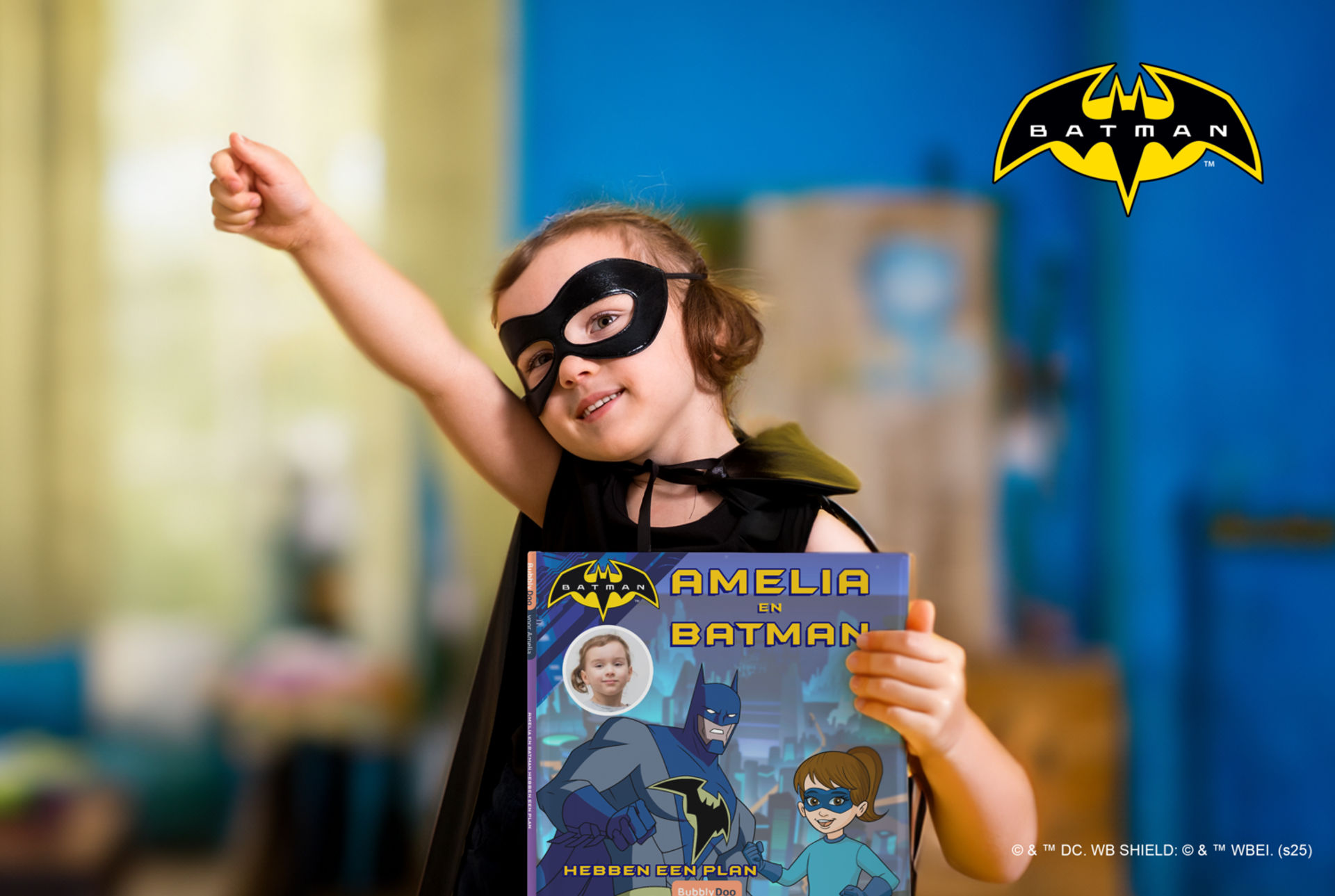 Jouw kind en Batman samen in één boek!