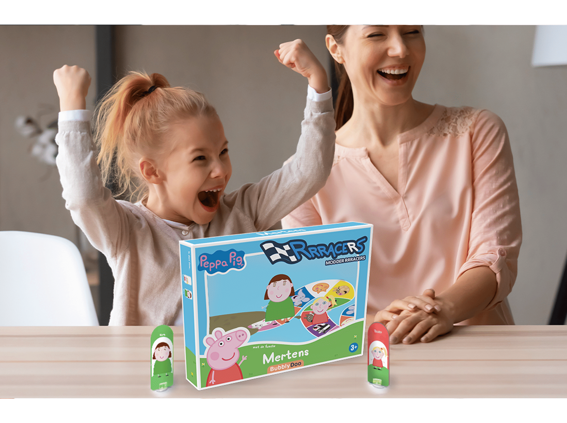 Jouw gezin en Peppa Big in één spel