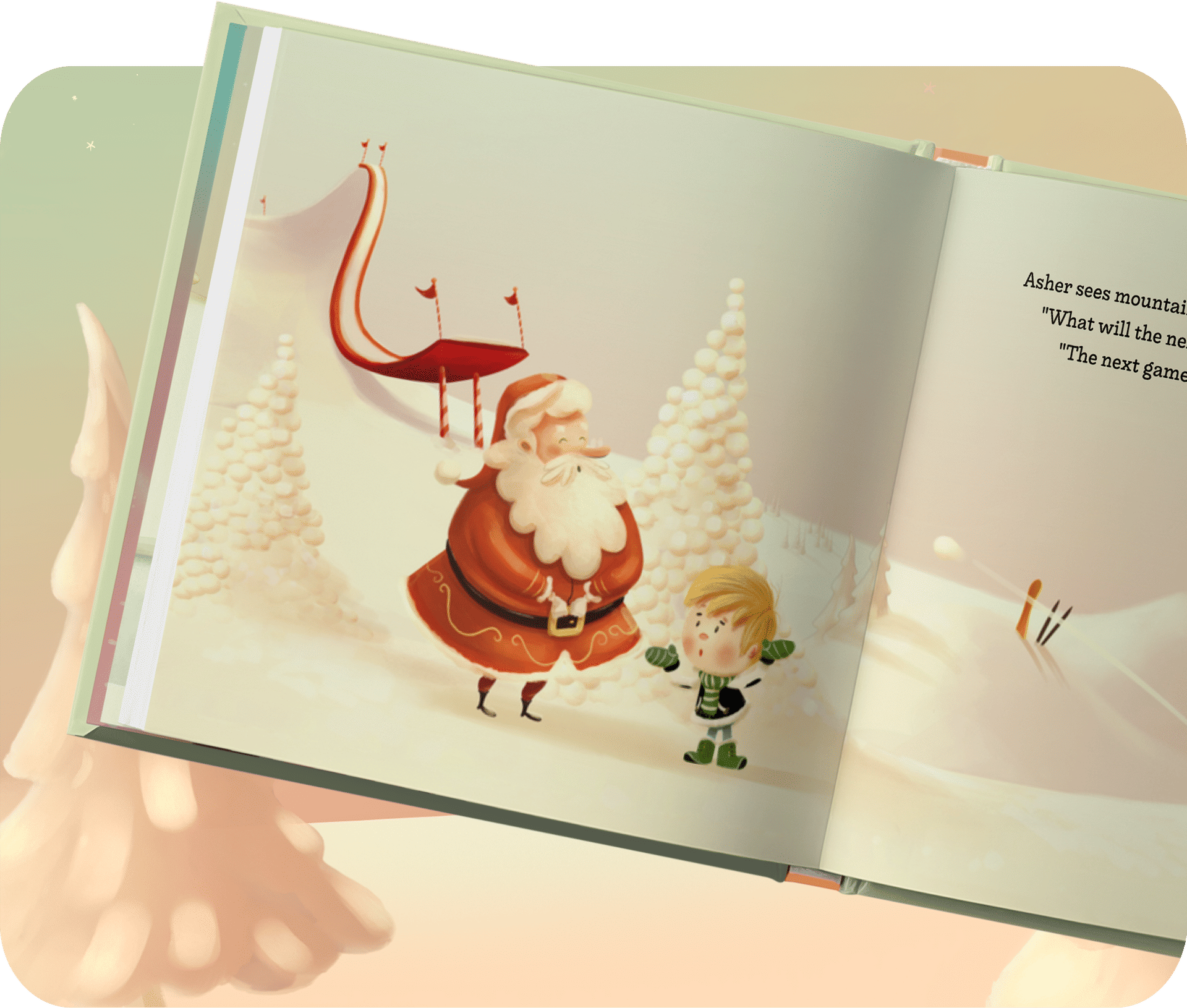 Your child will discover personalised details everywhere