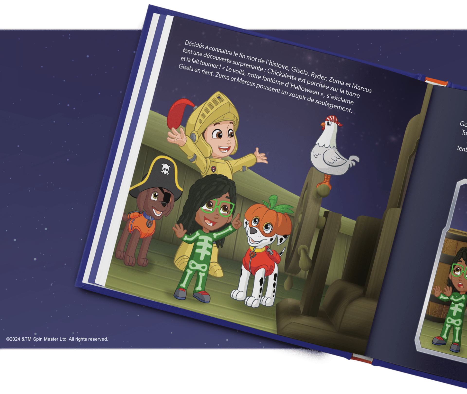 Votre enfant découvre des détails personnalisés à chaque page