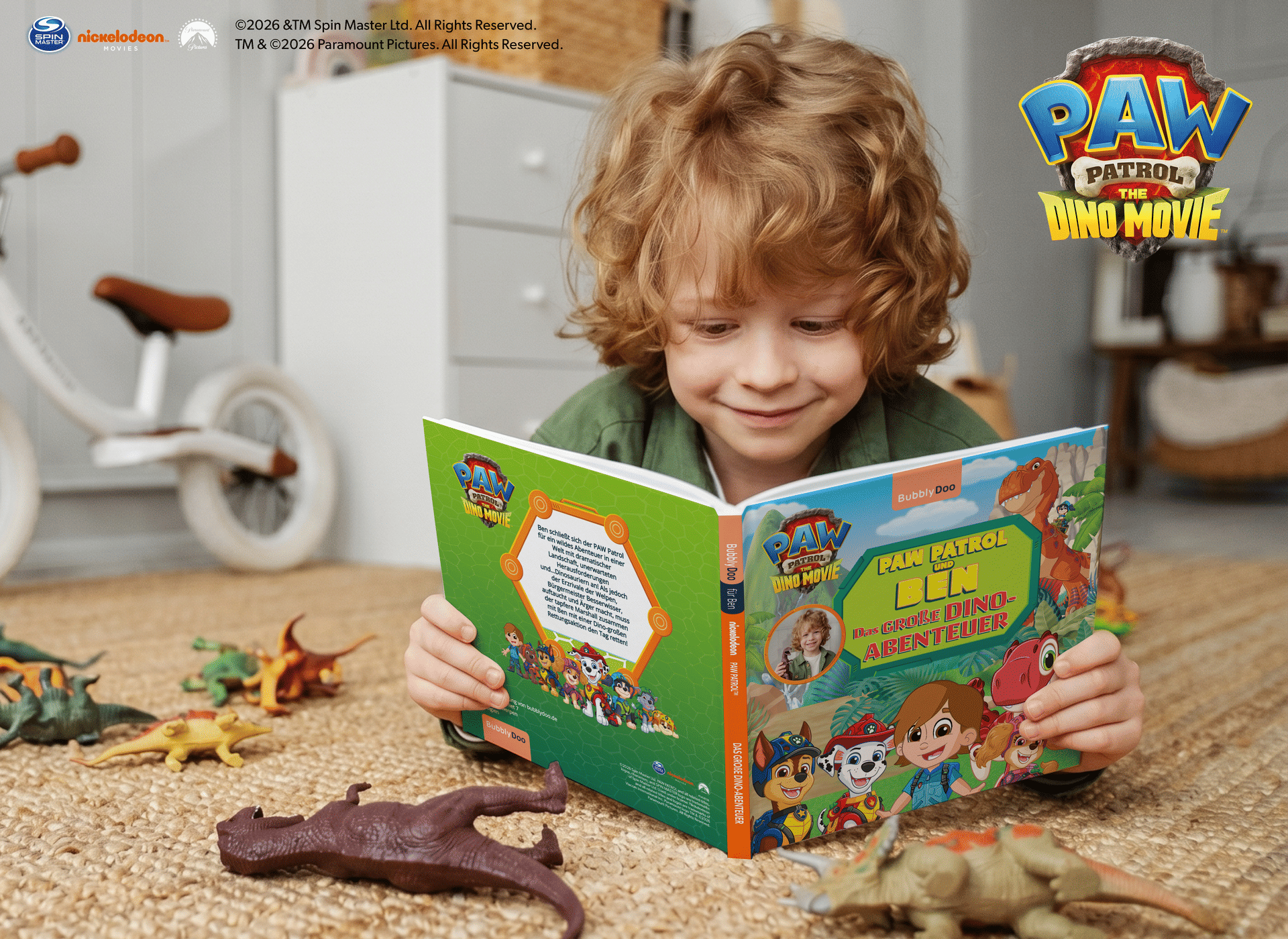 Euer Kind gemeinsam mit der PAW Patrol in einer aufregenden Geschichte!