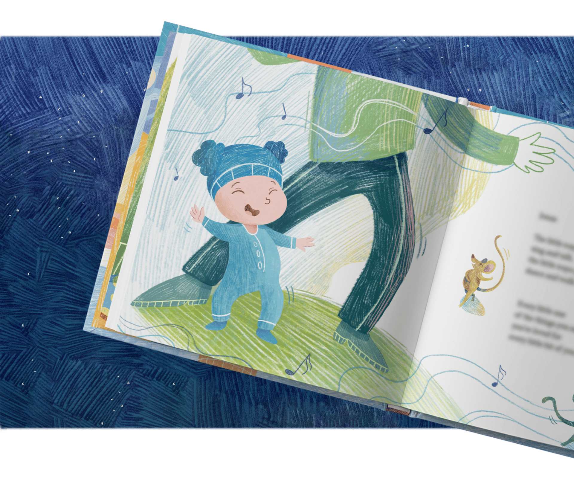 Pełne miłości powitanie malucha