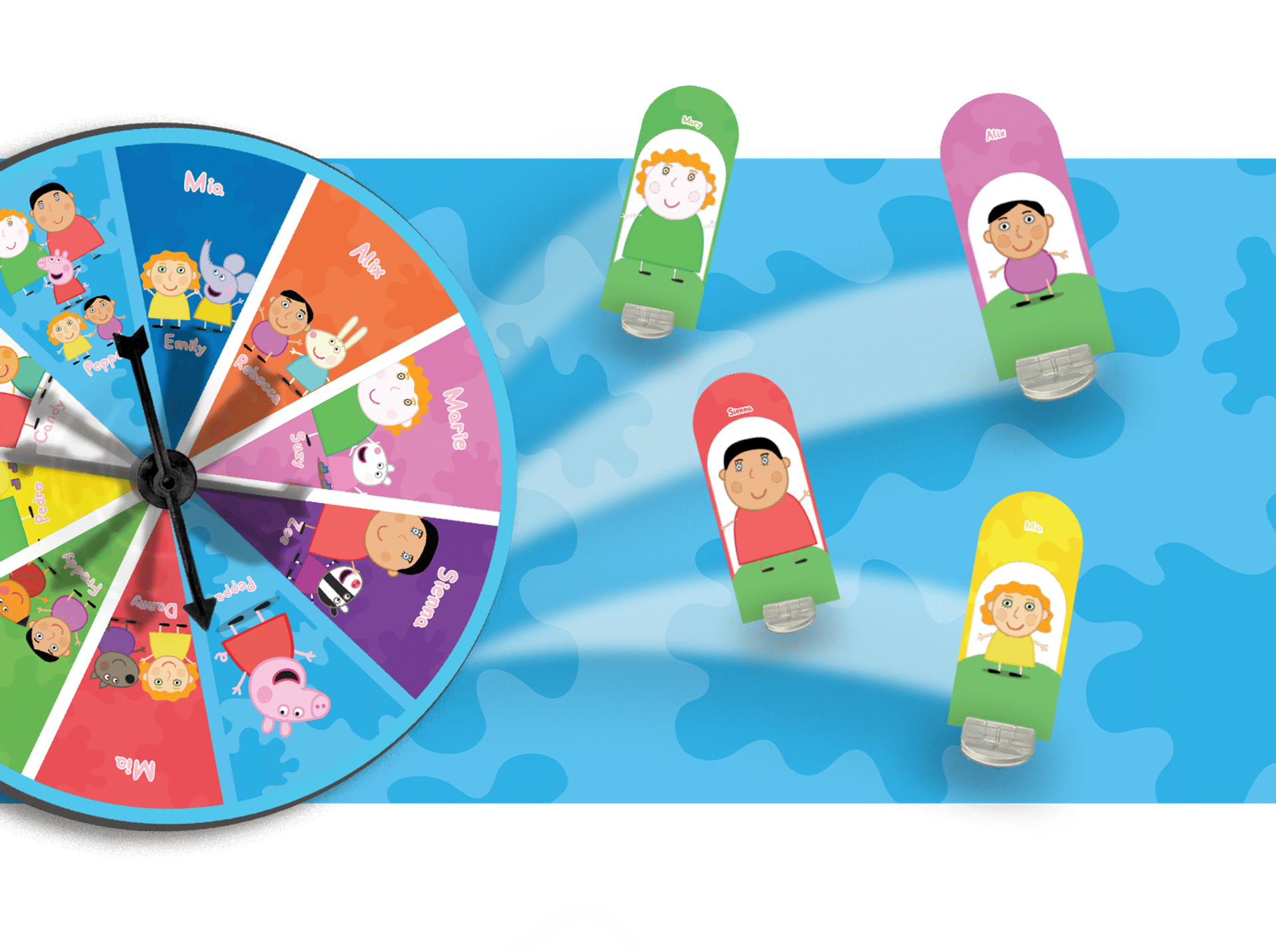 Rrrace à la gadoue de Peppa