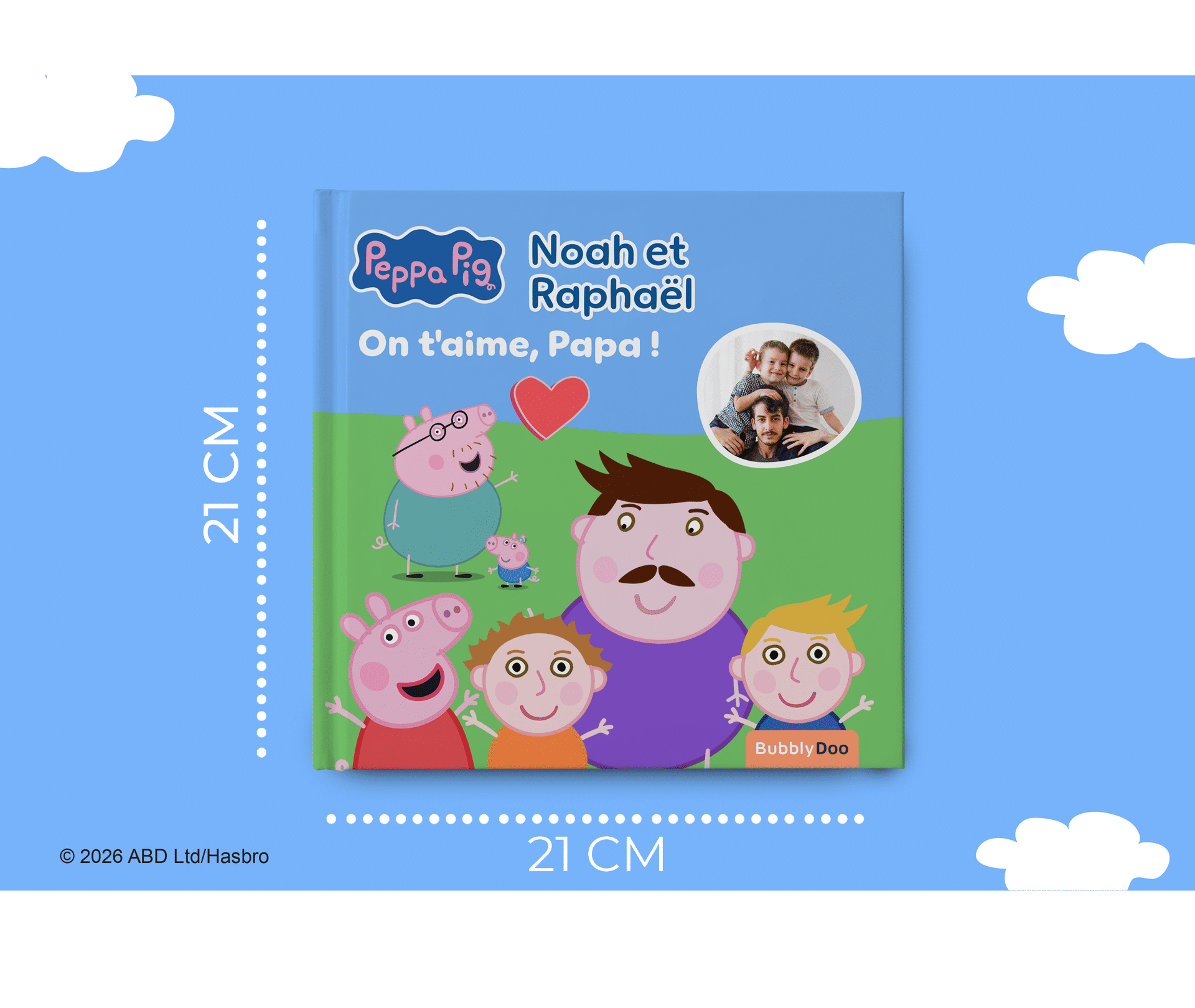 Pour les mains des enfants et des parents