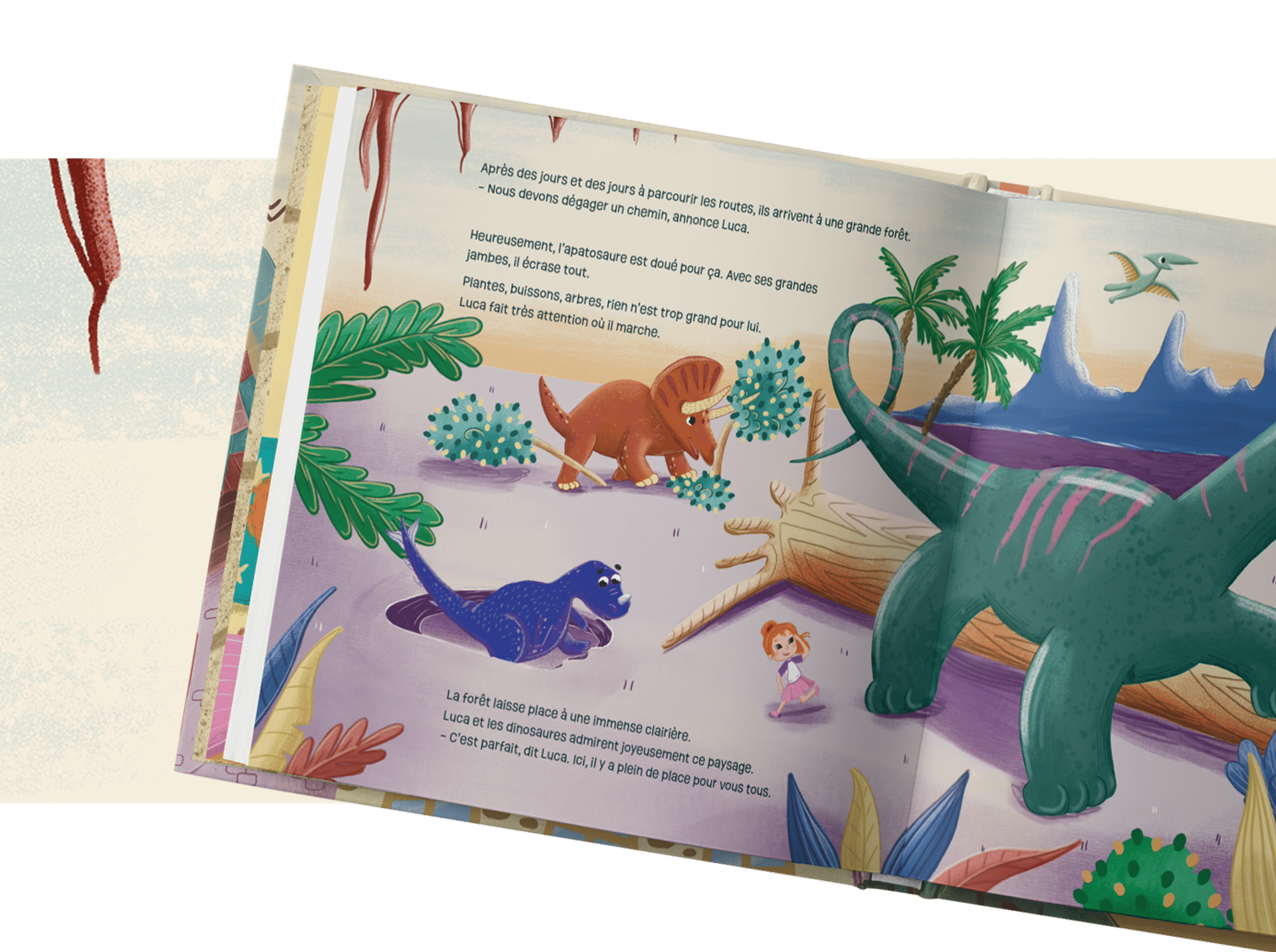 À chaque page, votre enfant découvrira des détails personnalisés.