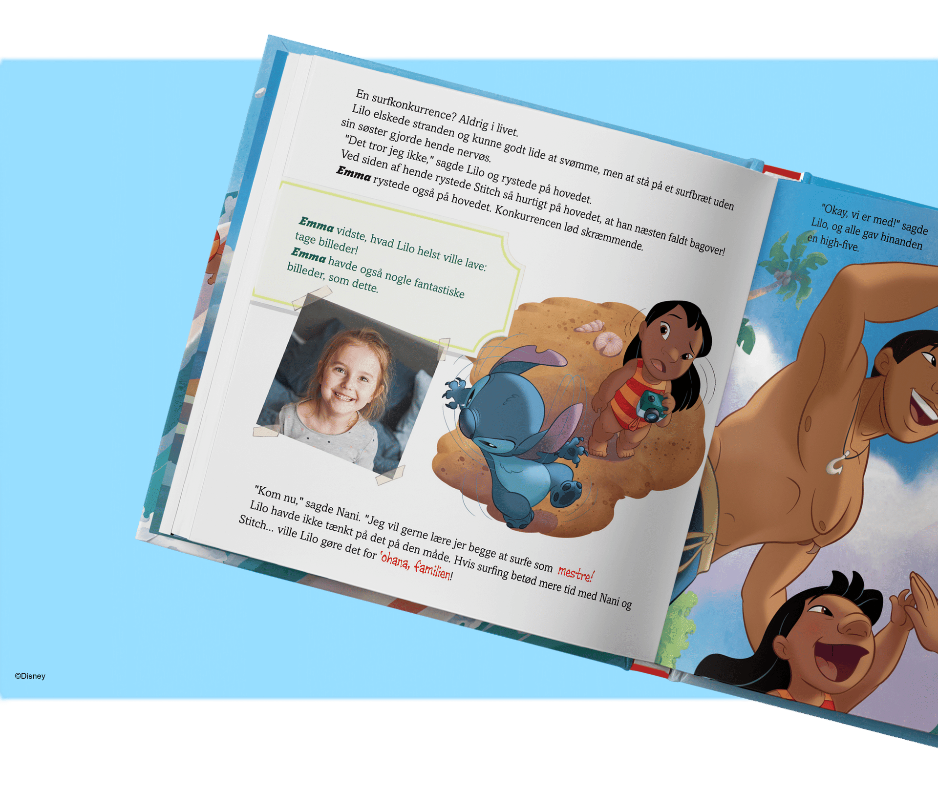 Dit barn vil opdage personlige detaljer overalt.