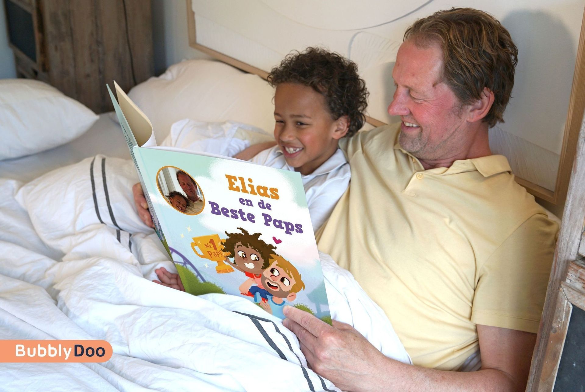Jouw kind en Papa samen in een geweldig boek!