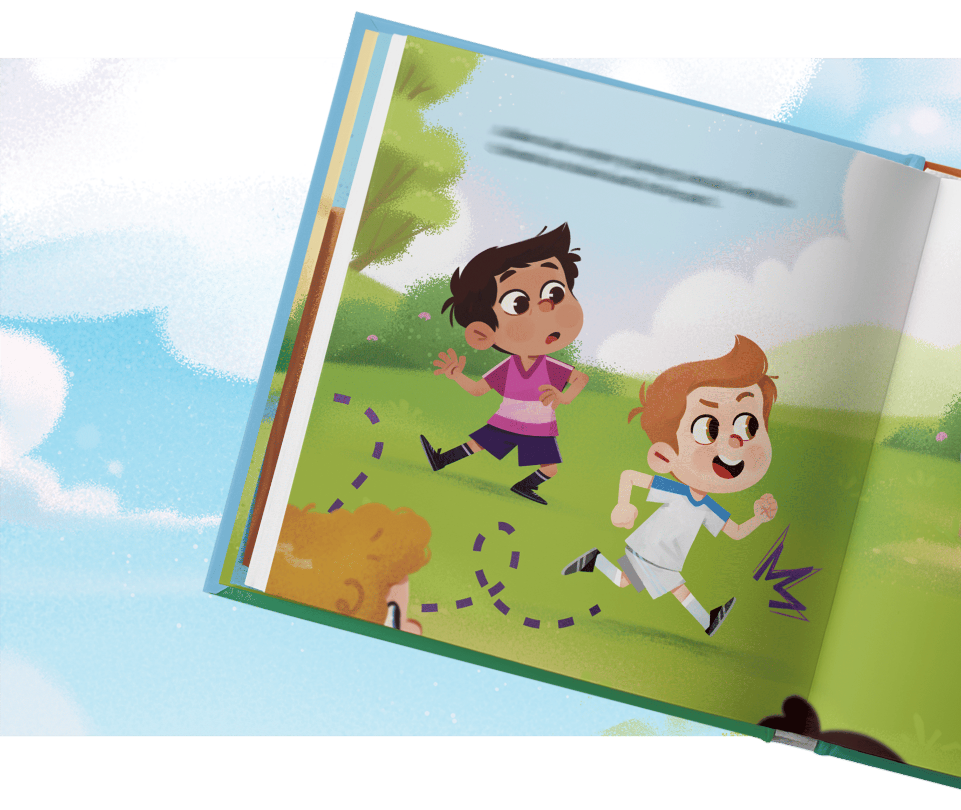 Your child will discover personalized details everywhere