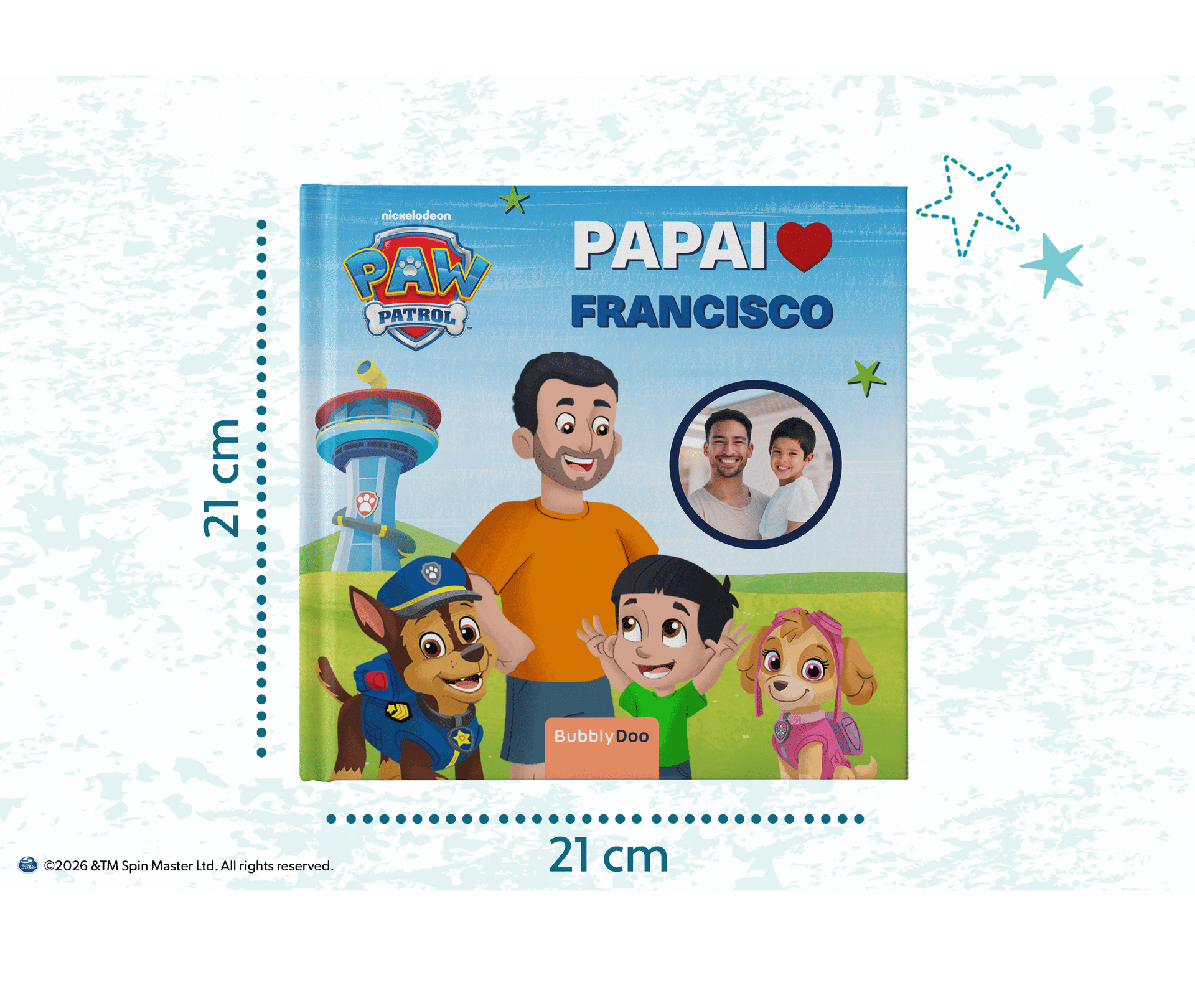 Para as mãos dos pais e das crianças