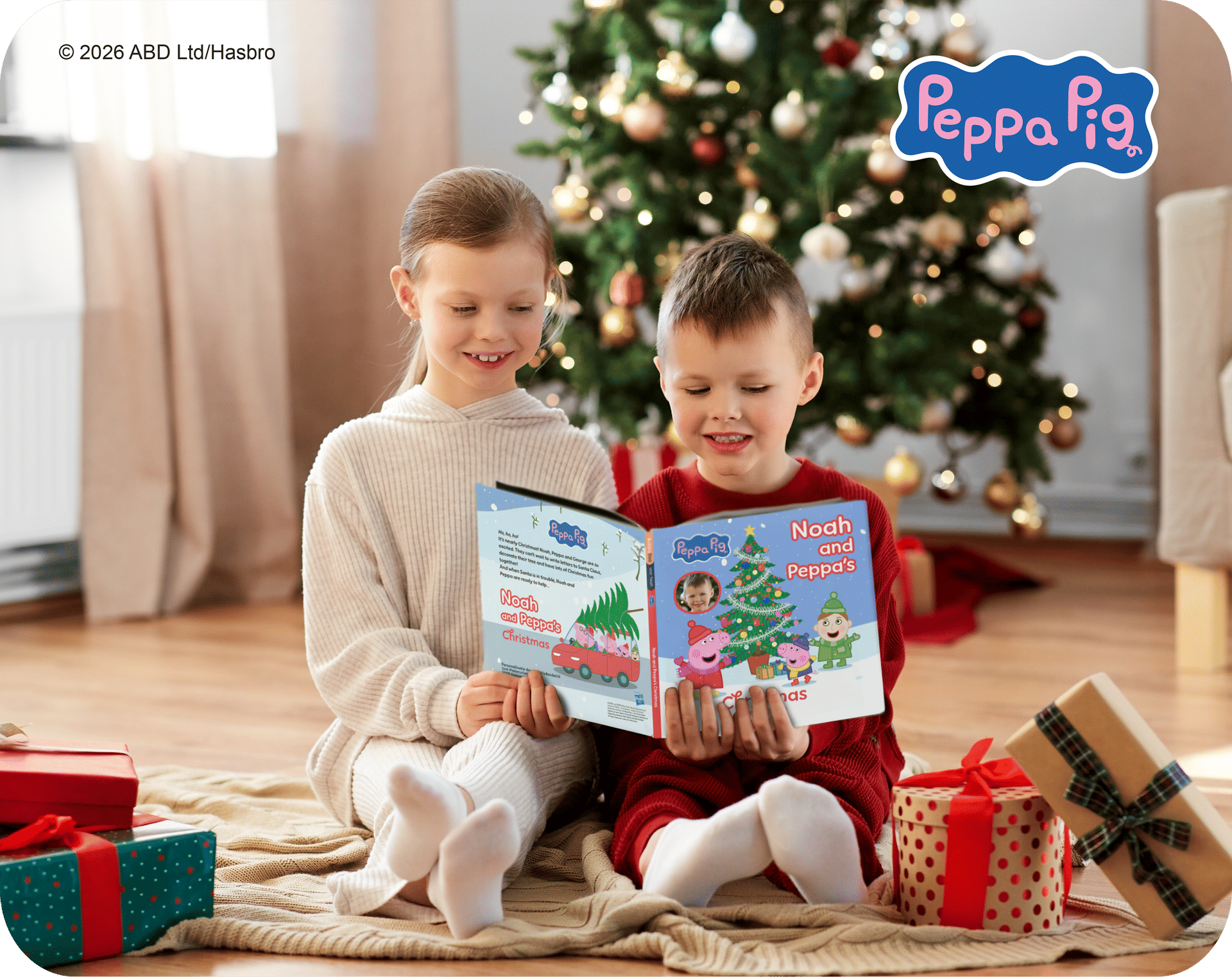 Your child and Peppa Pig together in one book!