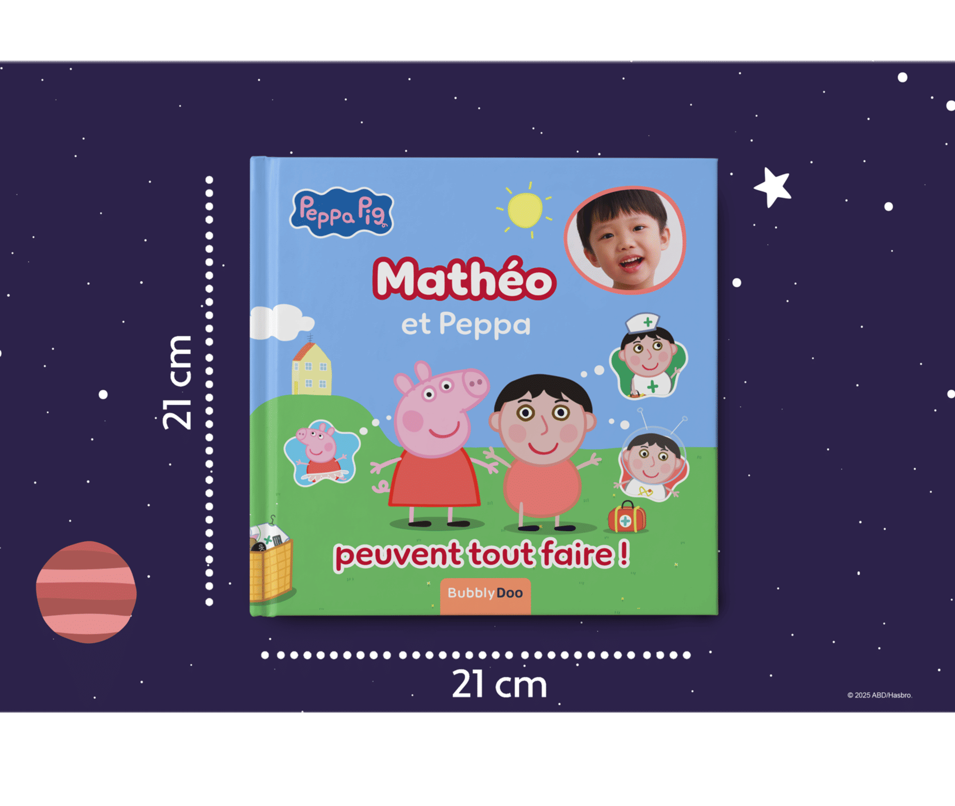 Pour les mains des enfants et des parents