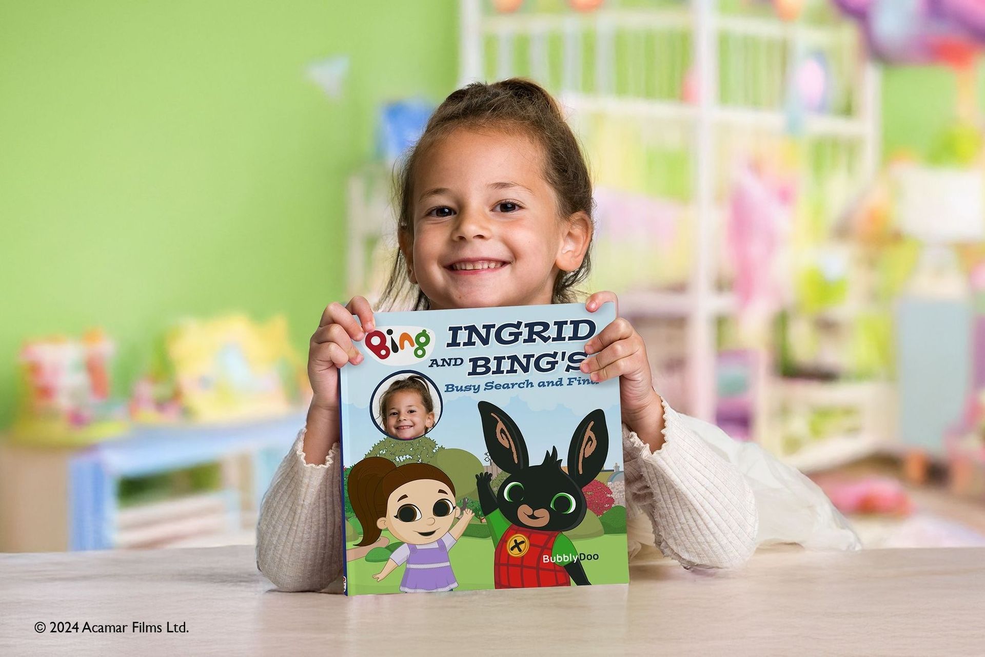 Your child and Bing together in one book!