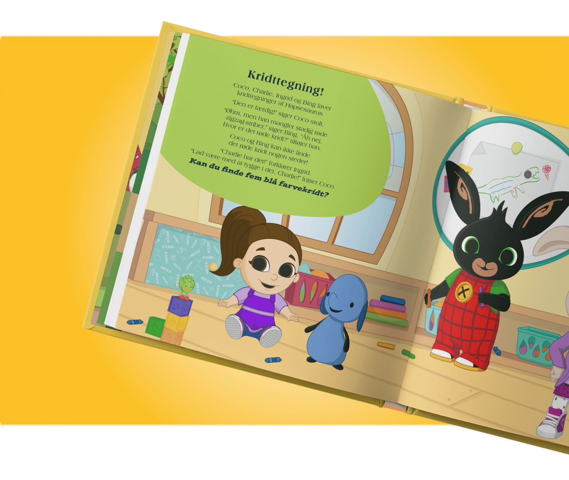 Dit barn finder personlige detaljer overalt.