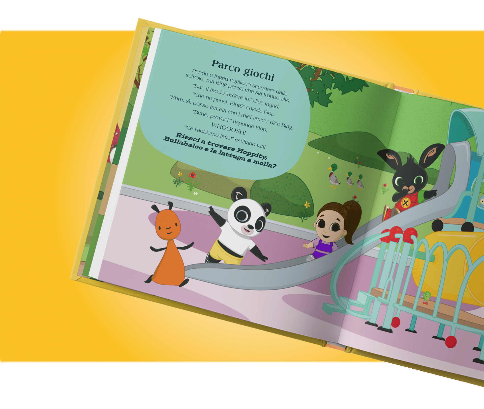 Il tuo bambino scopre dettagli personalizzati ovunque.