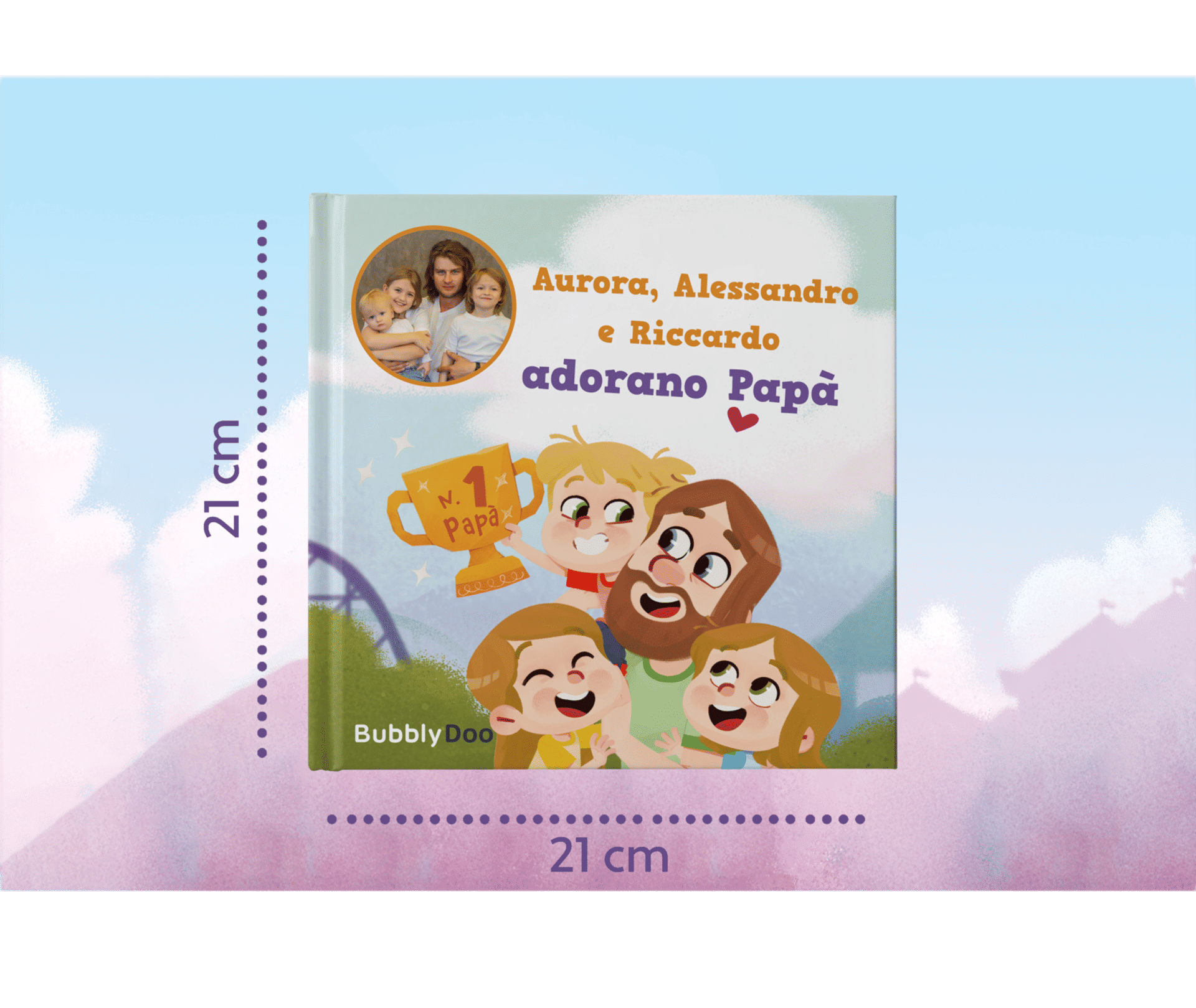 Adatto sia per le mani di un bambino che del genitore