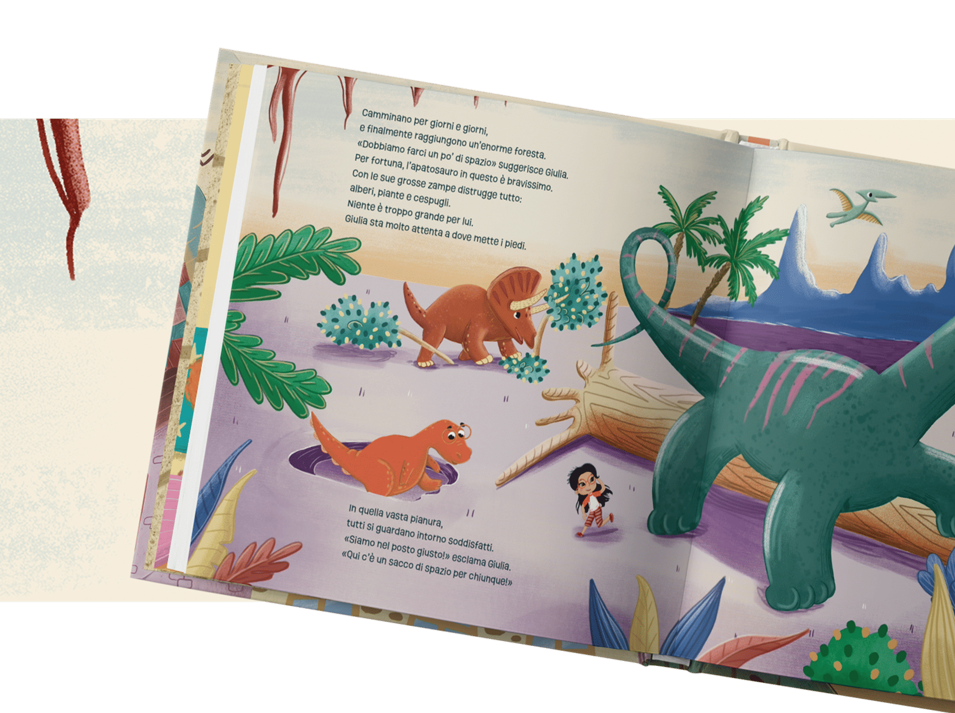 In ogni pagina, il bambino scoprirà tanti dettagli personalizzati.