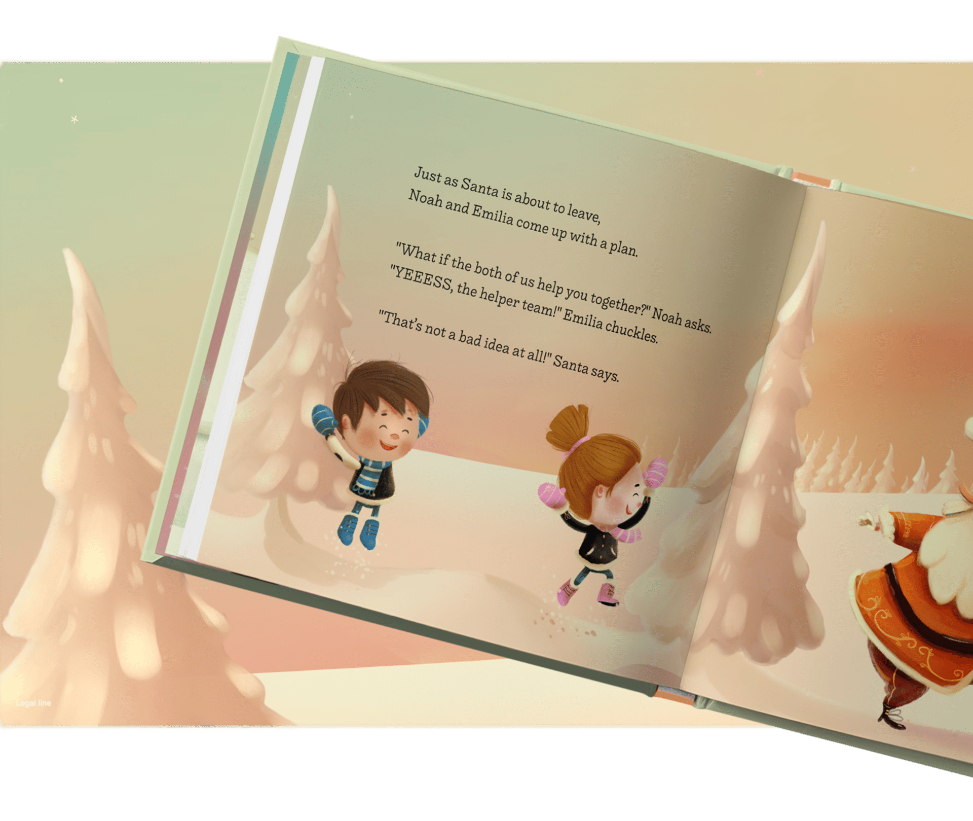 Your children will discover personalised details everywhere