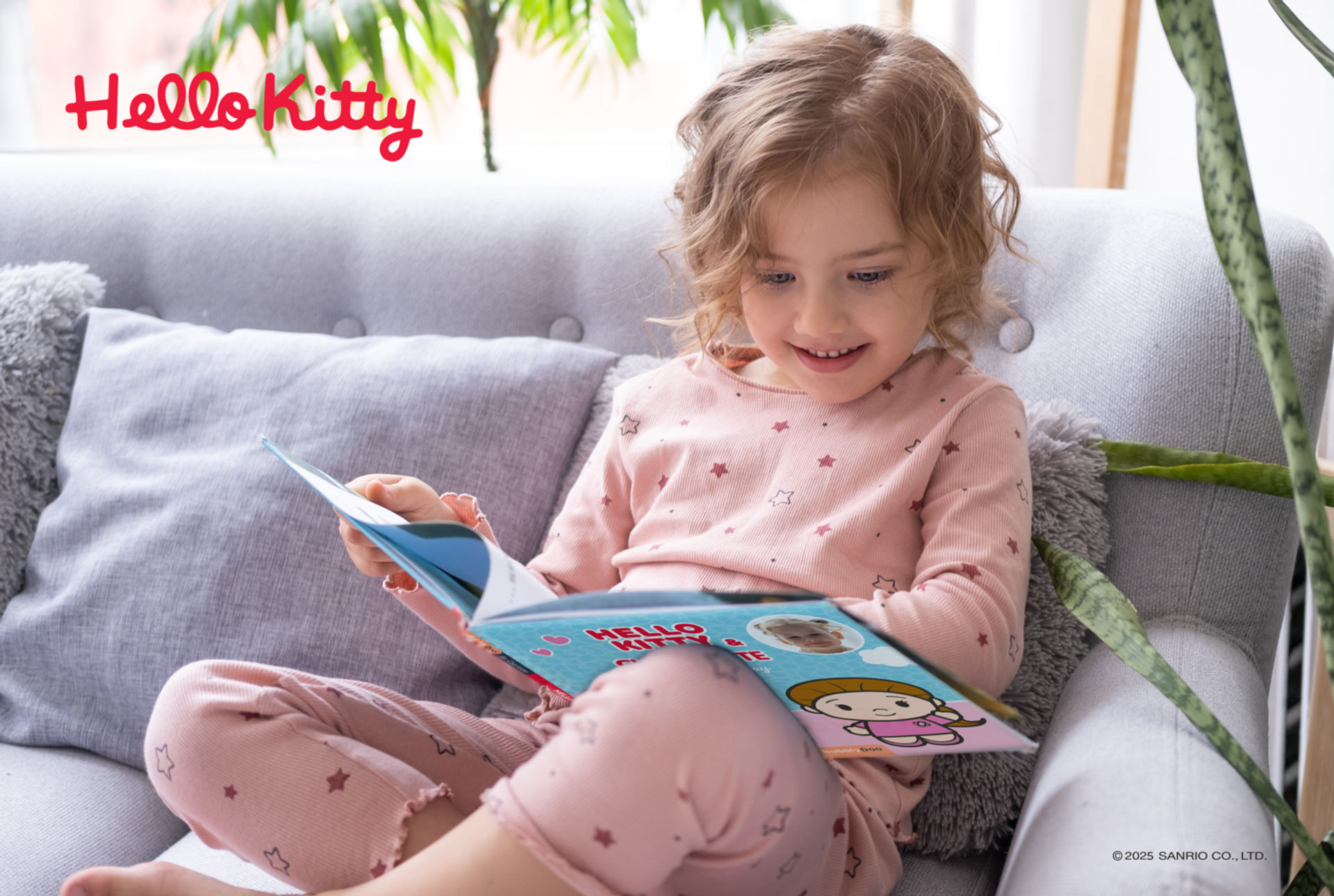 Your child and Hello Kitty together in one book!