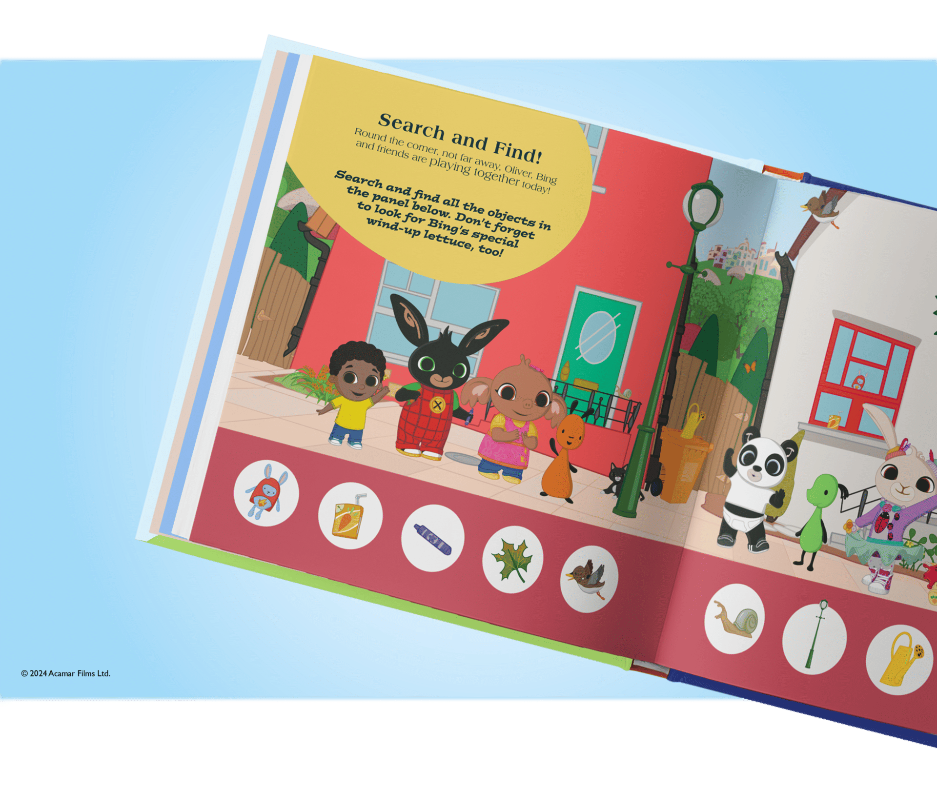 Your child will discover personalised details everywhere.